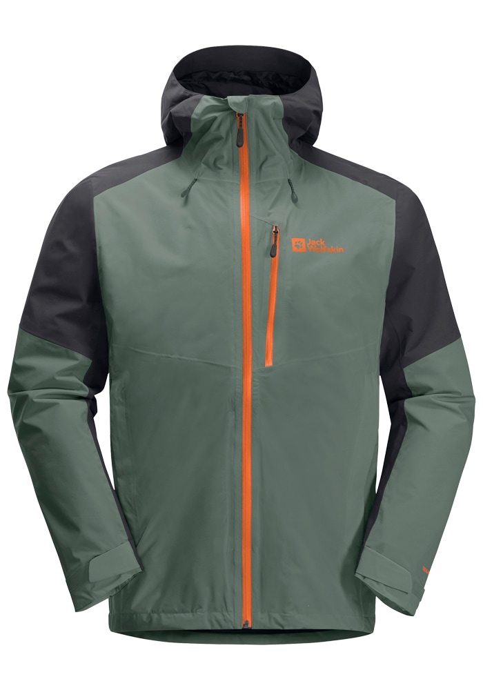 Jack Wolfskin Funktionsjacke »EAGLE PEAK 2L JKT M«, mit Kapuze