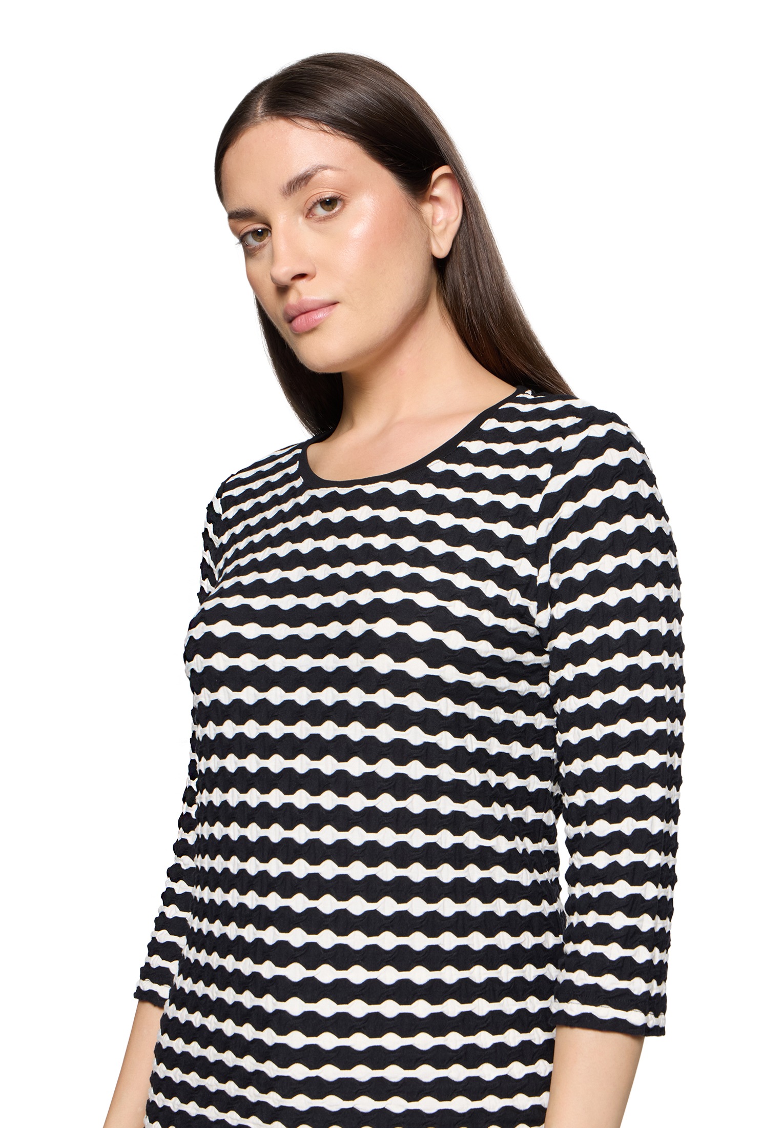 Betty Barclay Rundhalsshirt »Basic Shirt mit Rundhalsausschnitt«