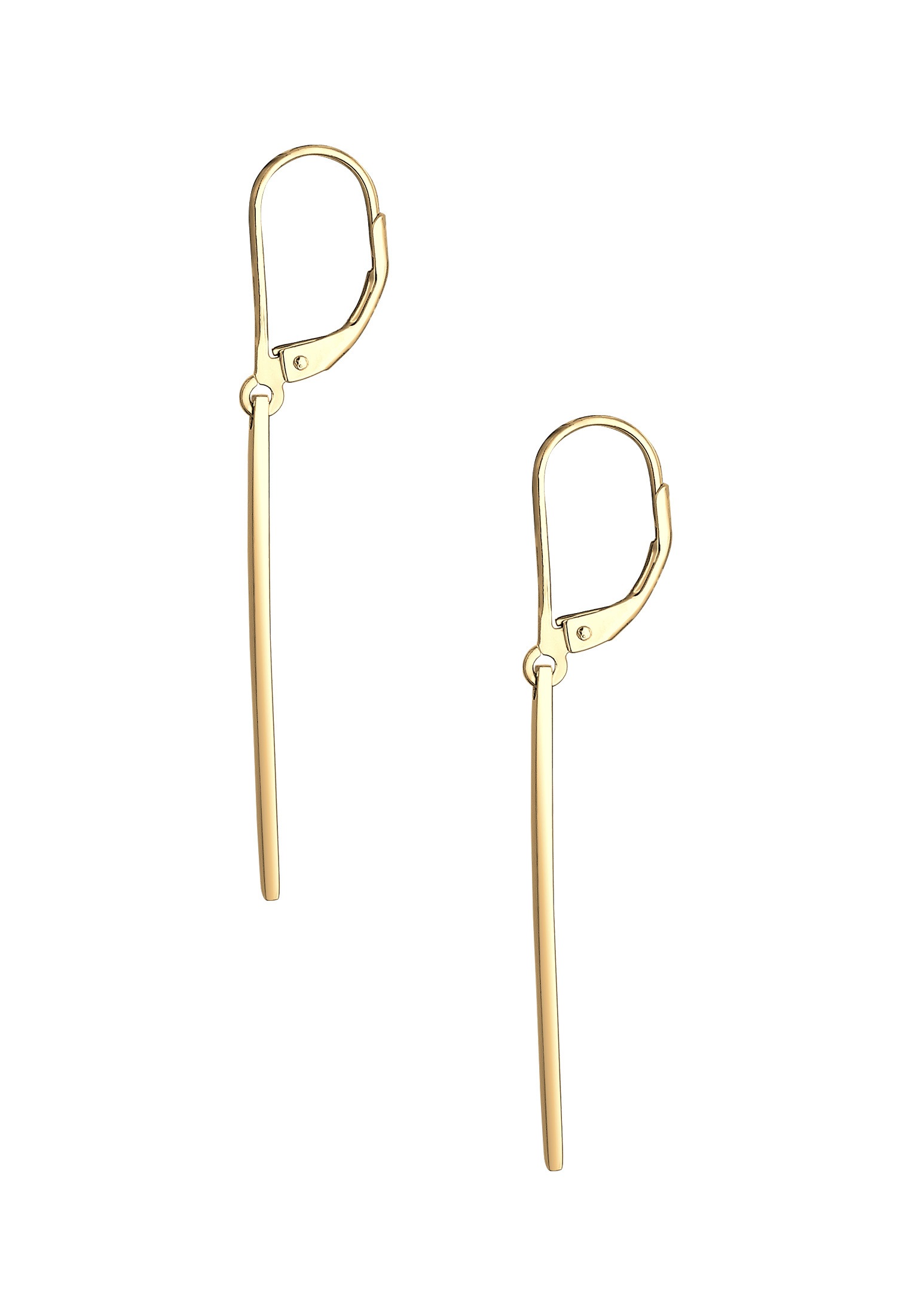 Elli Paar Ohrhänger »Ohrringe Basic Hänger Geo Stab Look 925 Silber«