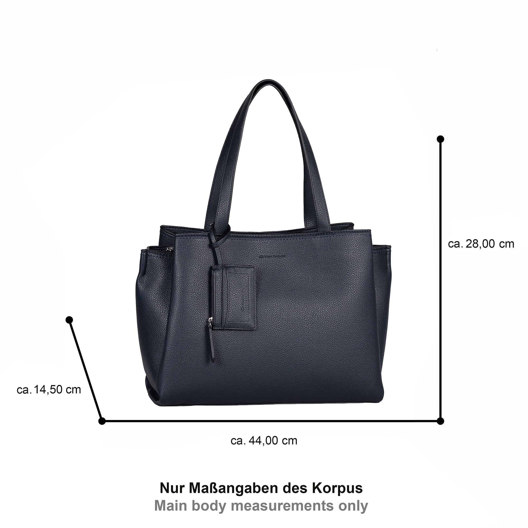 TOM TAILOR Shopper »Mayan« Damen Umhängetasche, ideal fürs Büro mit vielen Fächern