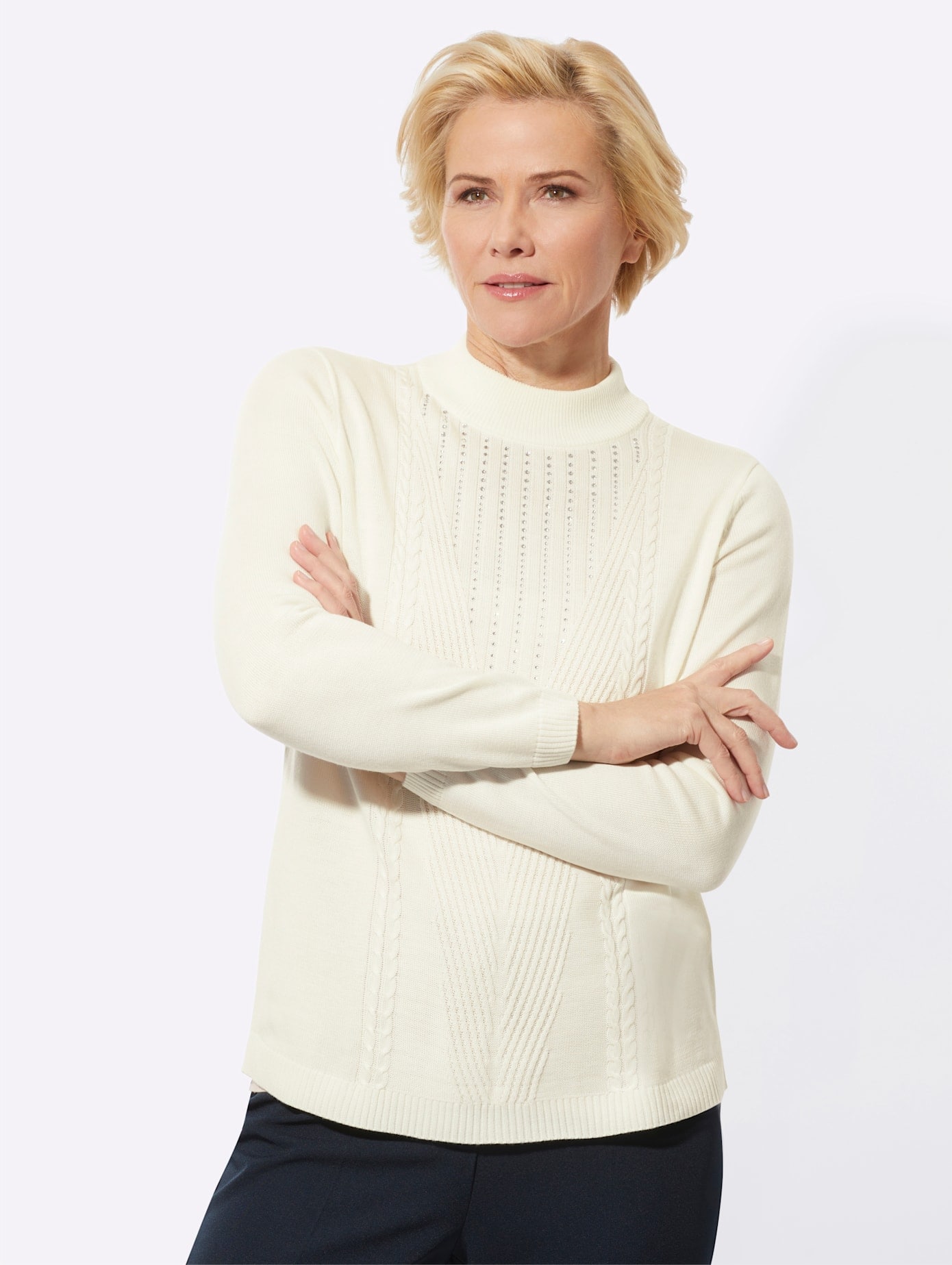 Classic Stehkragenpullover »Stehkragen-Pullover«