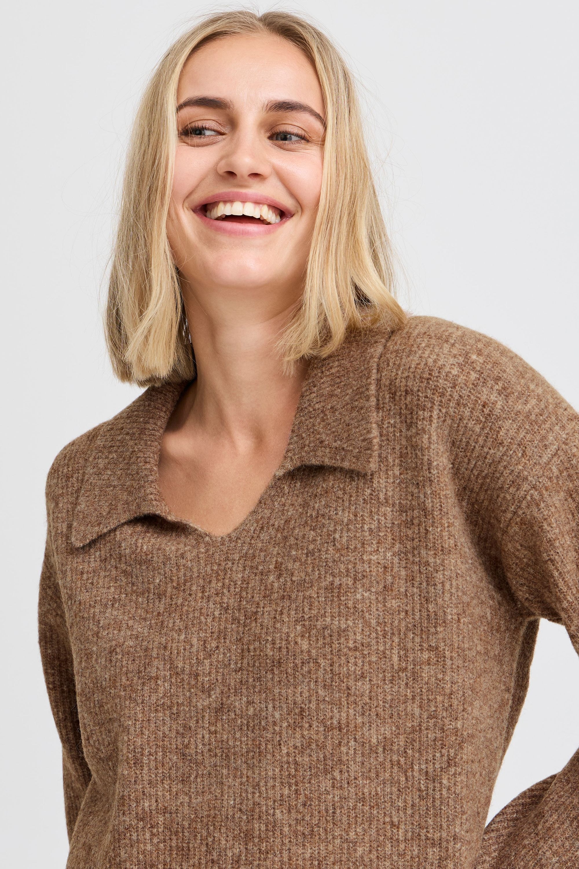 Pulz Jeans Strickpullover »Strickpullover PZASTRA V-Neck Pullover«