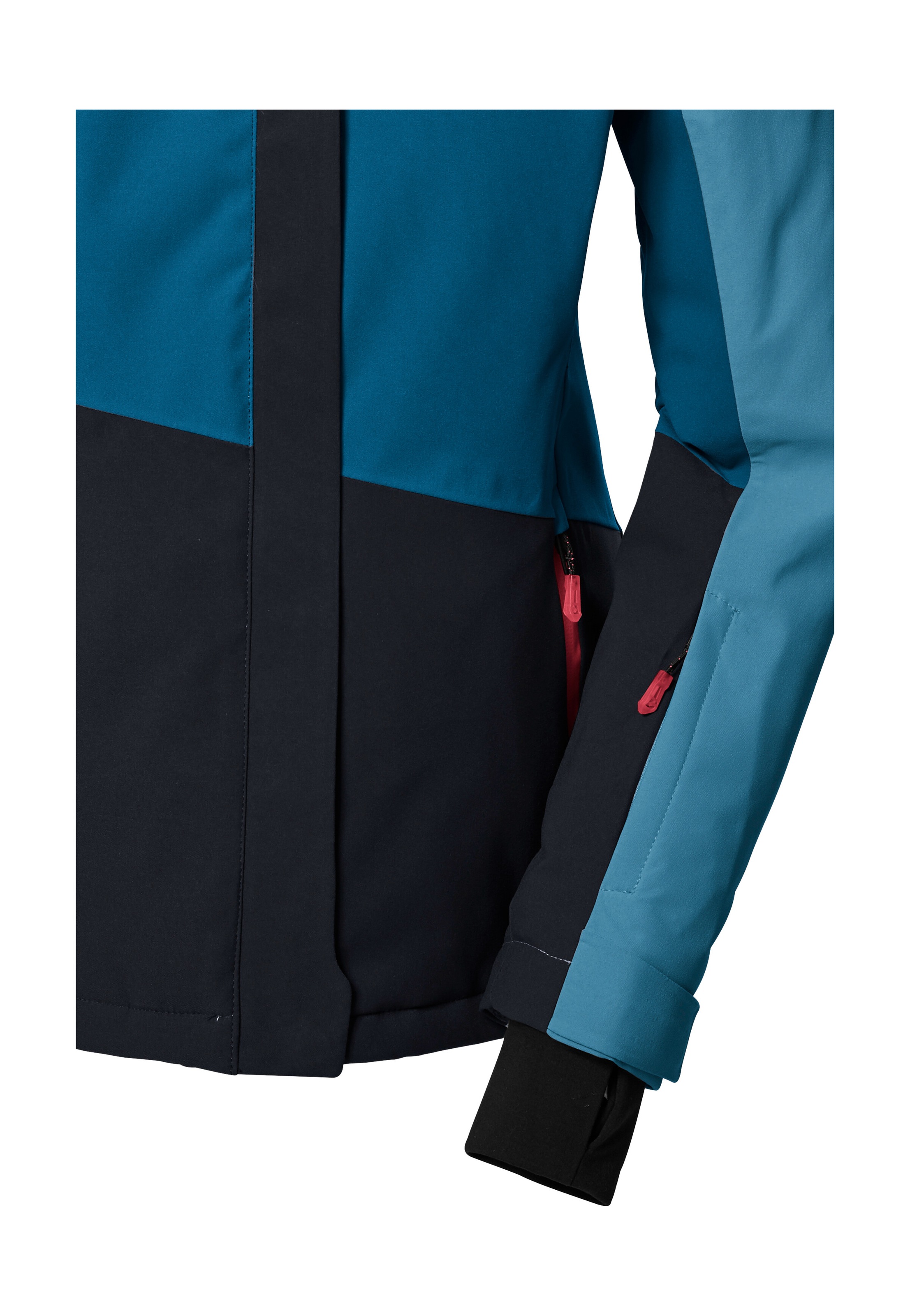 Killtec Skijacke »KSW 67 WMN SKI JCKT« Damen Skijacke: wasserdicht, atmungsaktiv, abnehmbare Kapuze