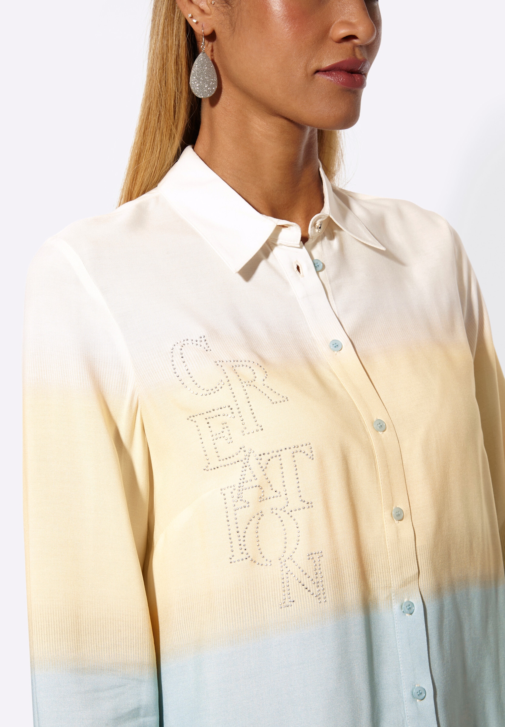 creation L Klassische Bluse »Bluse Longbluse«