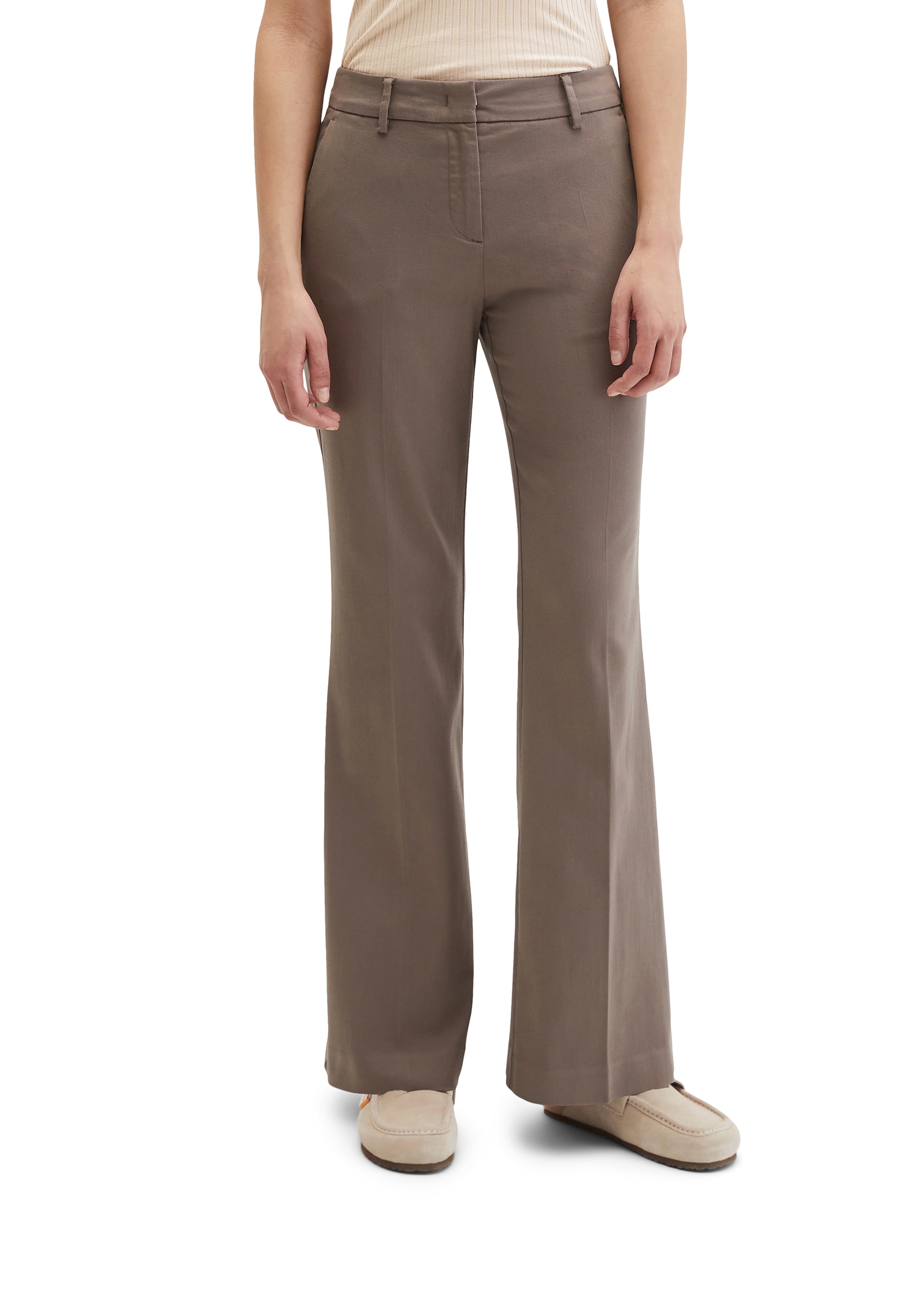 Marc O'Polo Stretch-Hose »MARTHE Flared«  Model MARTHE flared fit, superstretch, mid waist