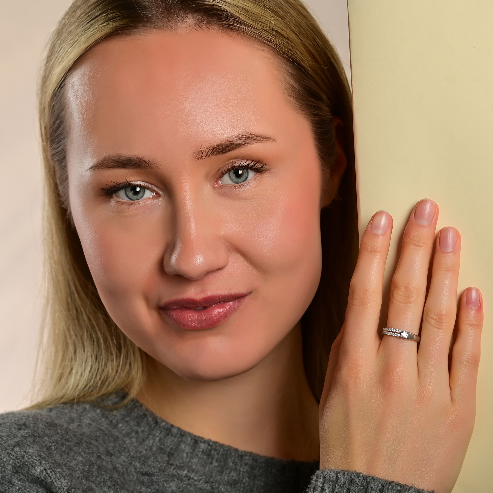 Adelia´s Fingerring »Damen Ring aus 925 Silber mit Zirkonia«