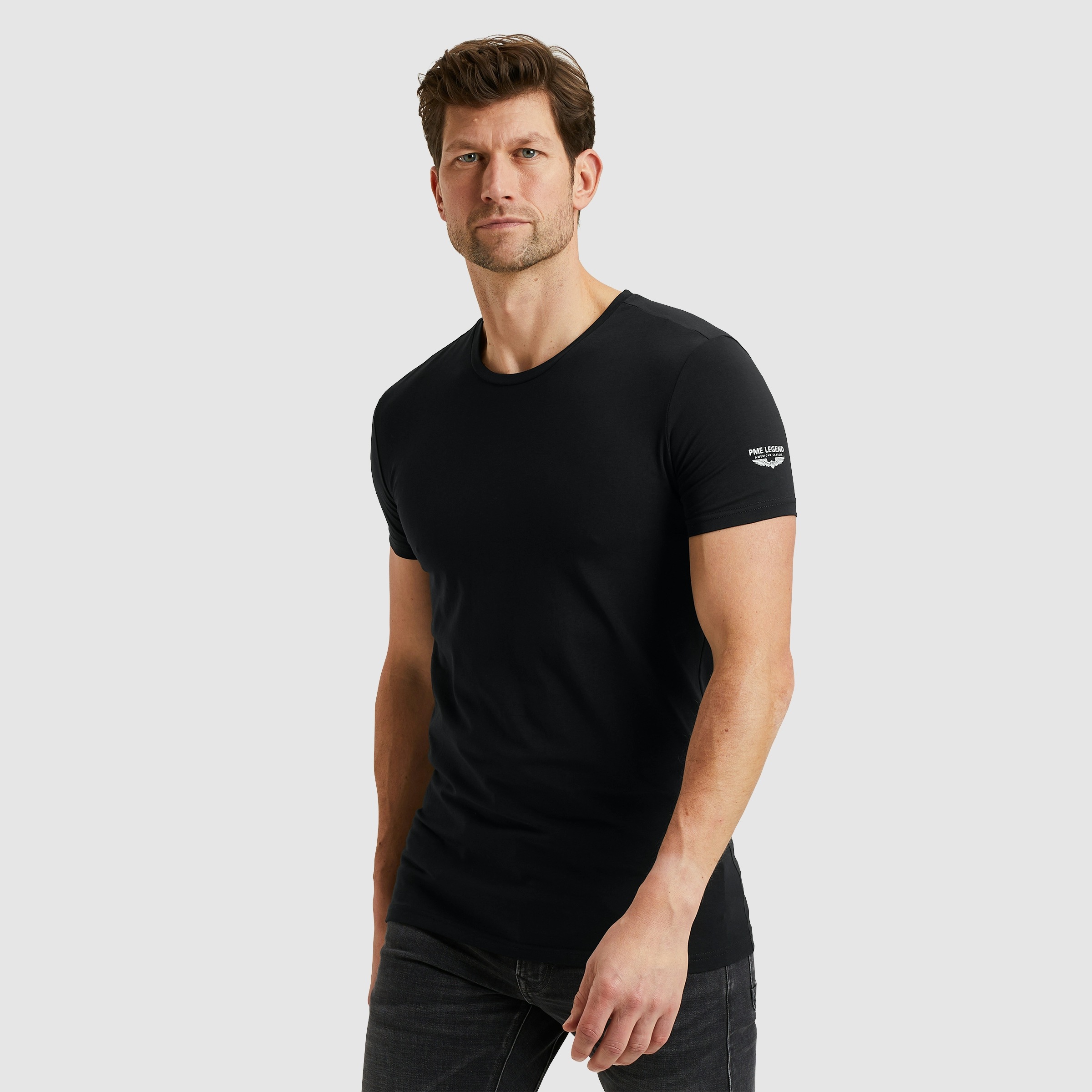 PME LEGEND T-Shirt »PME 2-packbasict-shirt« Packung, 2er, 2 Stk.