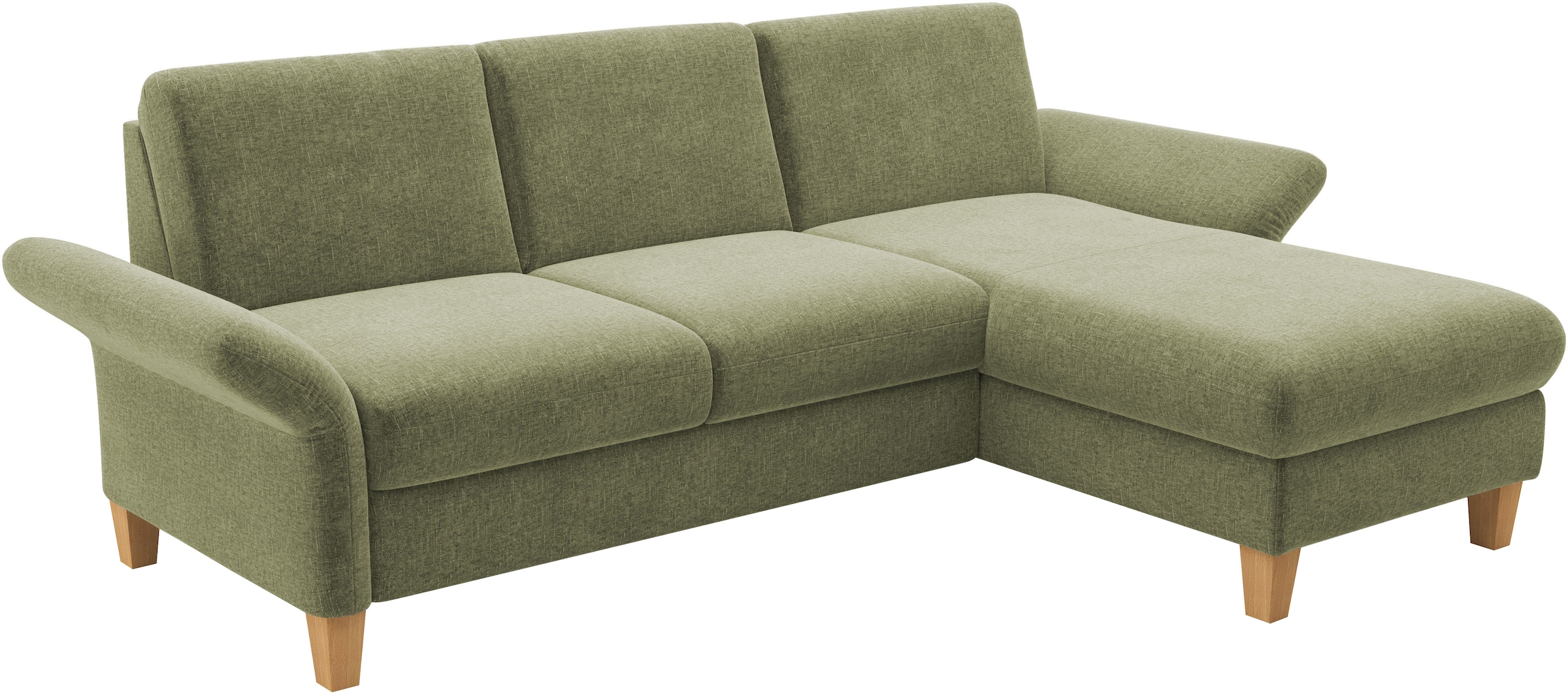 Home affaire Ecksofa »Rochelle, L-Form«, wahlweise mit Armteilverstellung, Bettfunktion und Bettkasten
