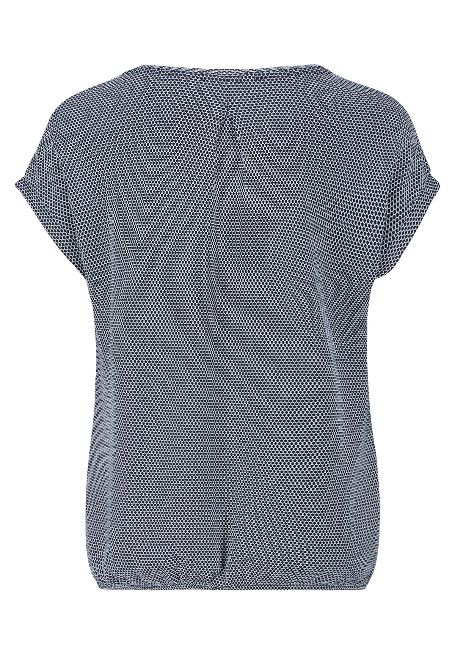 Betty&Co Kurzarmshirt »Casual-Shirt mit Struktur«