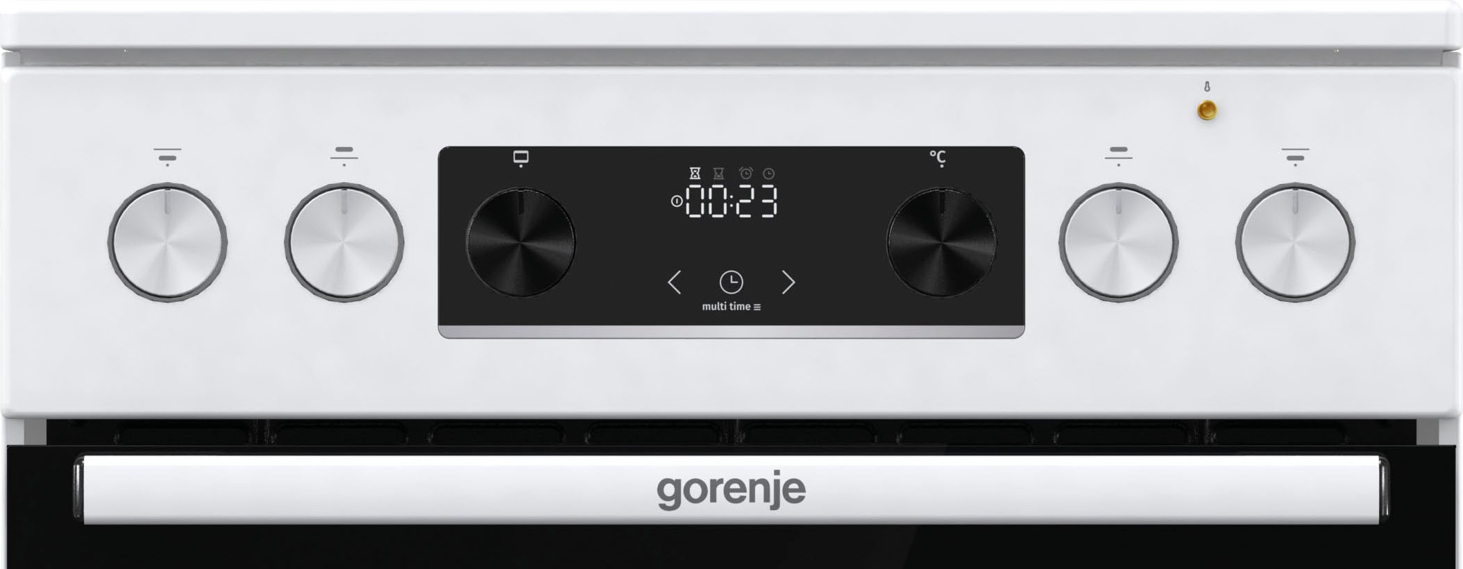 GORENJE Elektro-Standherd »GECS5C7«, GECS5C71WPEOT, Aqua Clean