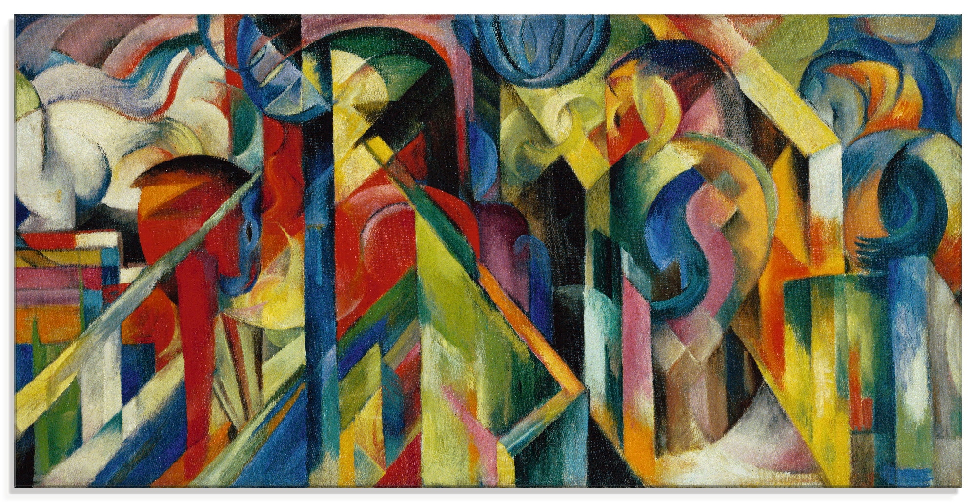 Artland Glasbild »Stallungen. Größen verschiedenen OTTO Online im in St.), 1913«, Shop Muster, (1