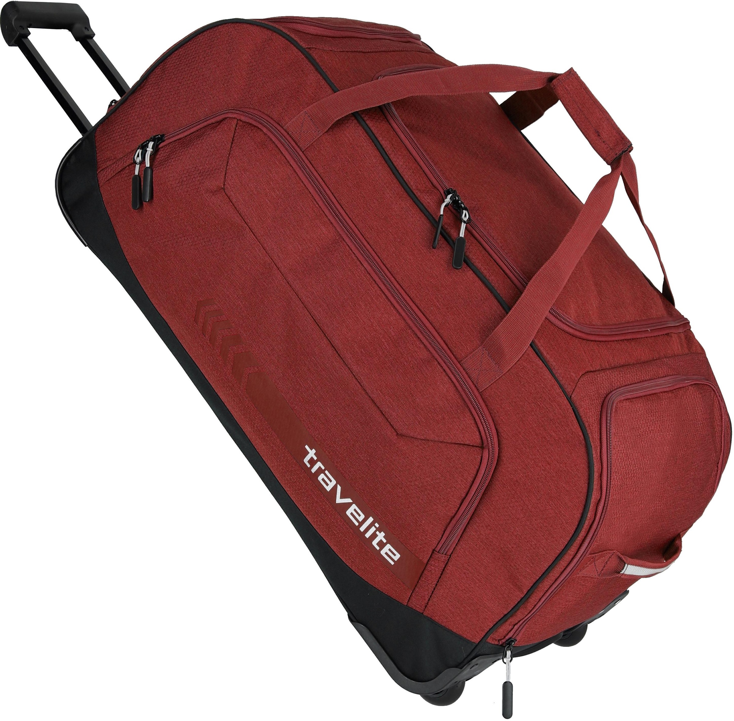 travelite Reisetasche »Kick Off XL, 77 cm«, Duffle Bag Reisegepäck Sporttasche Reisebag mit Trolleyfunktion