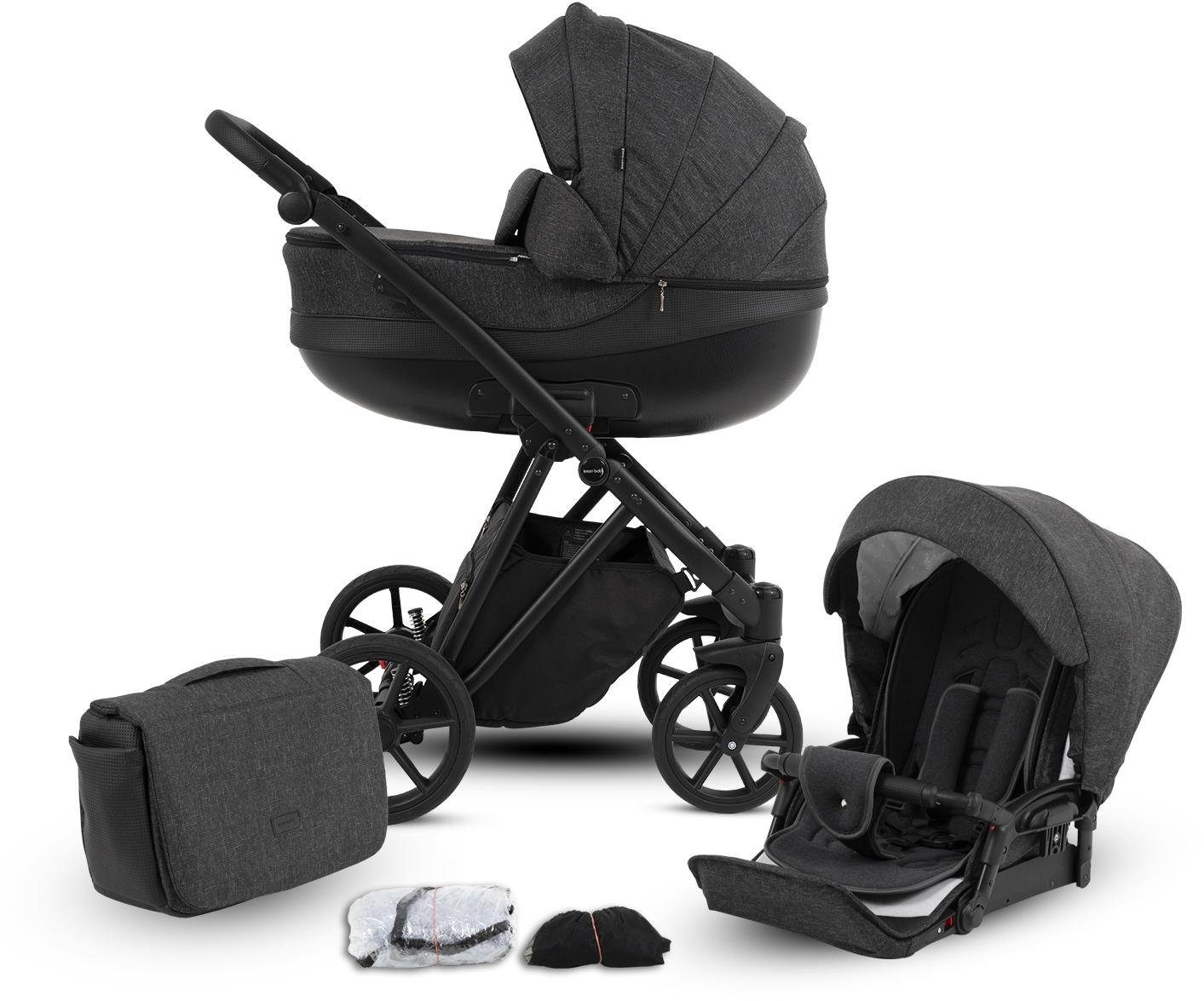 Knorrbaby Kombi-Kinderwagen »YAP, schiefer«, Made in Europe