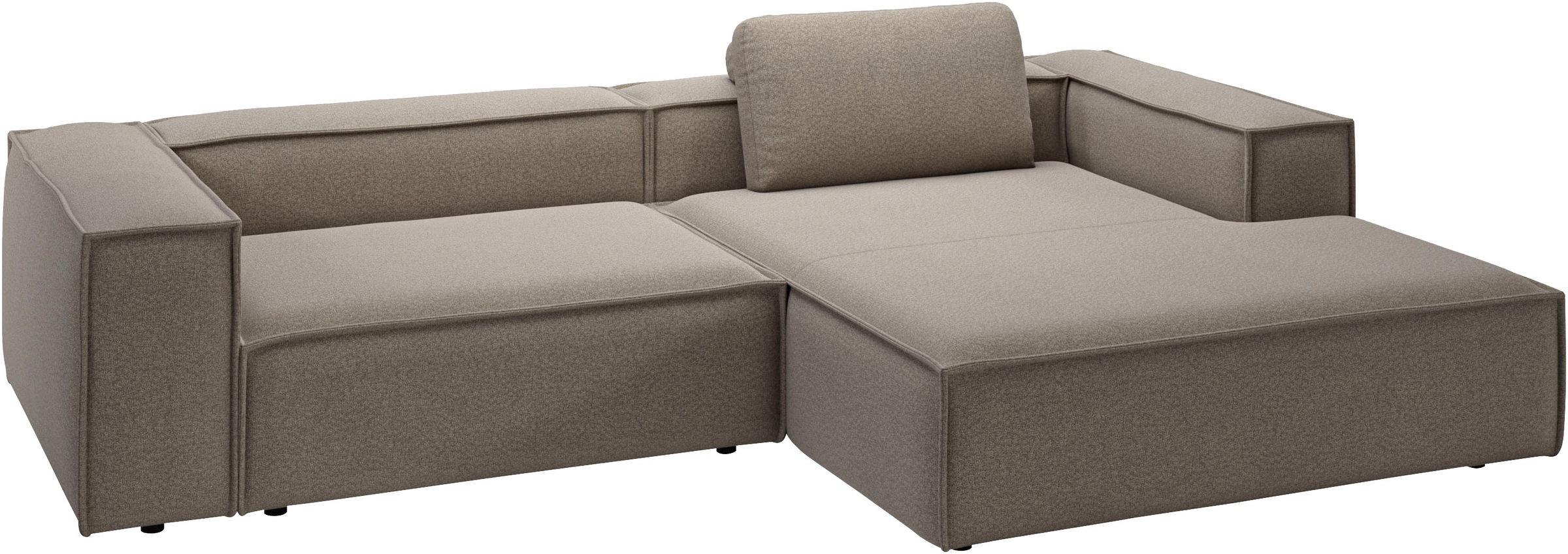Places of Style Ecksofa »Watertown, modernes XXL L-Form, 306 cm breit«, Großzügiges Lounge-Sofa mit viel Platz für die Familie