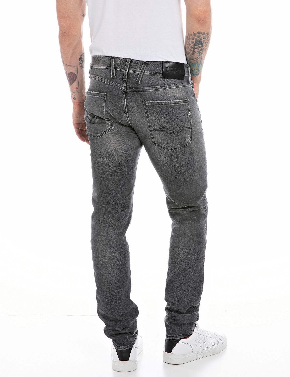 Replay Slim-fit-Jeans »ANBASS HYPERFLEX BIO«