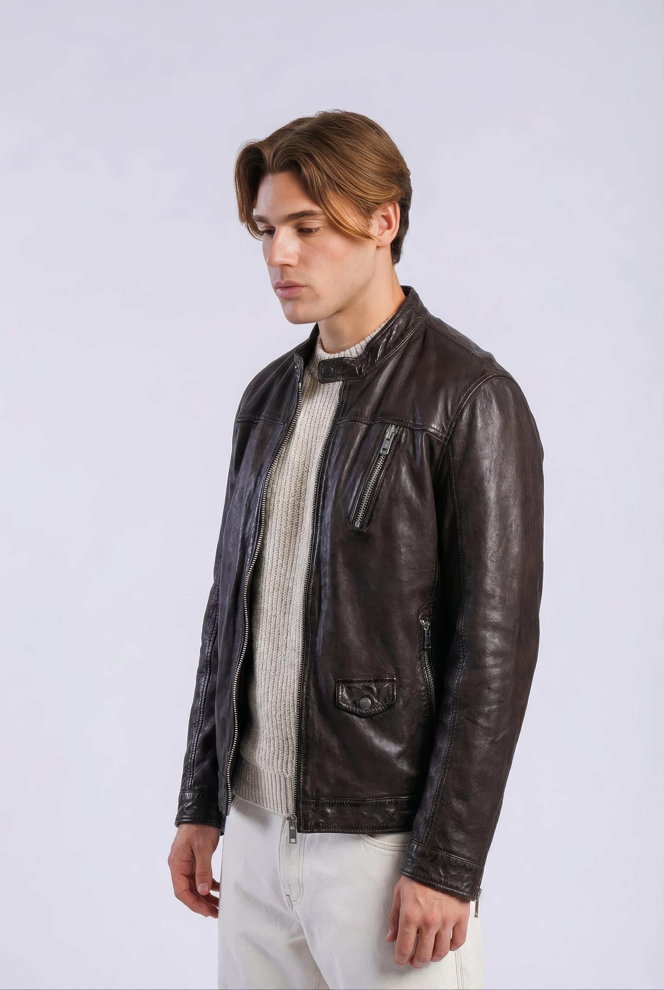 Freaky Nation Lederjacke »Fiero-FN«