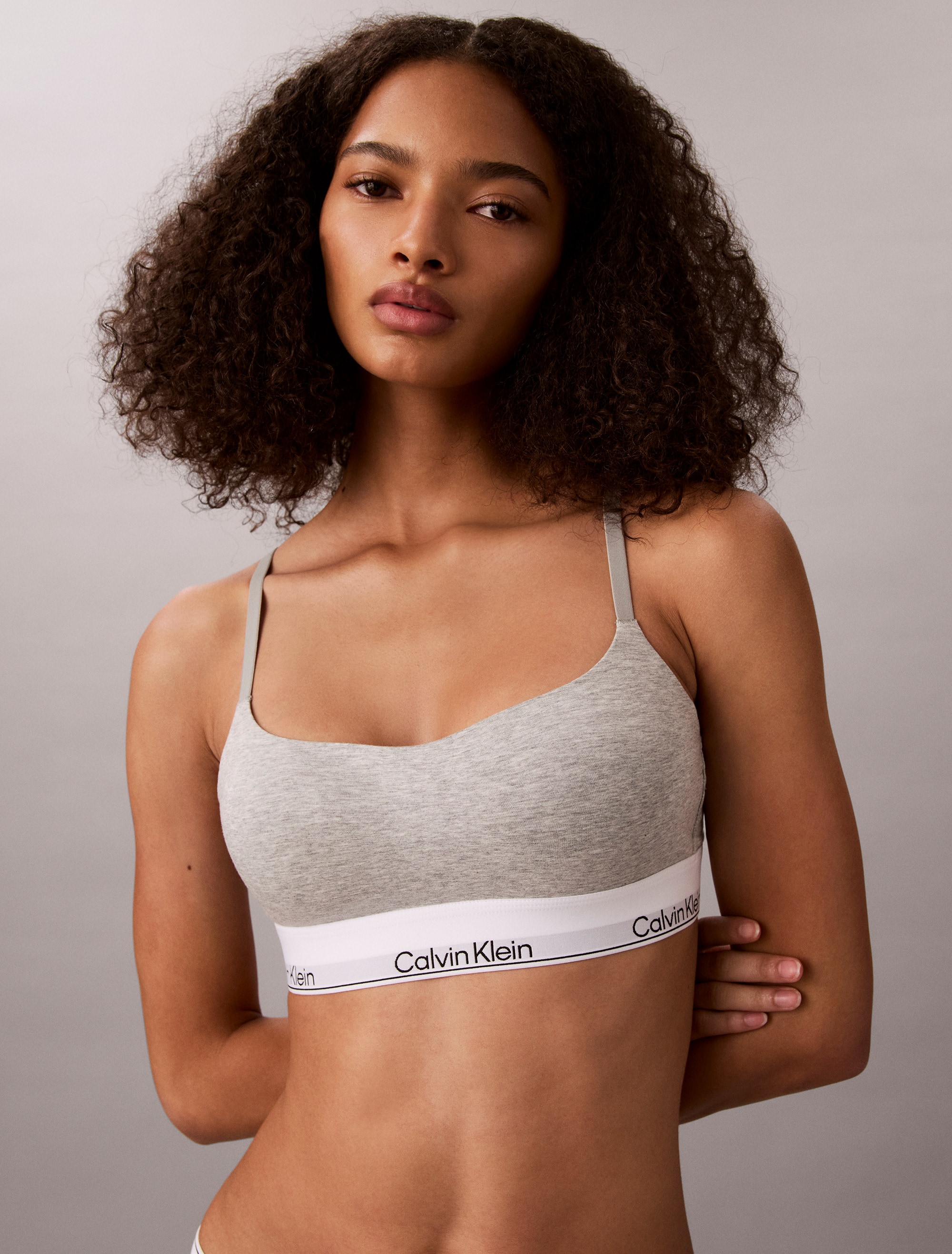 Calvin Klein Underwear Bustier »LIGHTLY LINED BRALETTE« mit Logobund