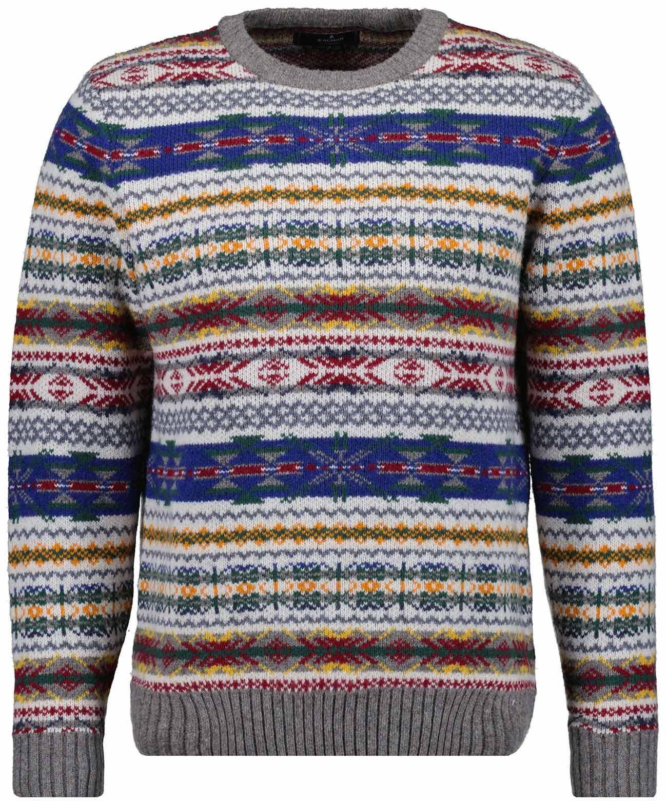 Ragman Herren Rundhalspullover in bunt, Größe 58