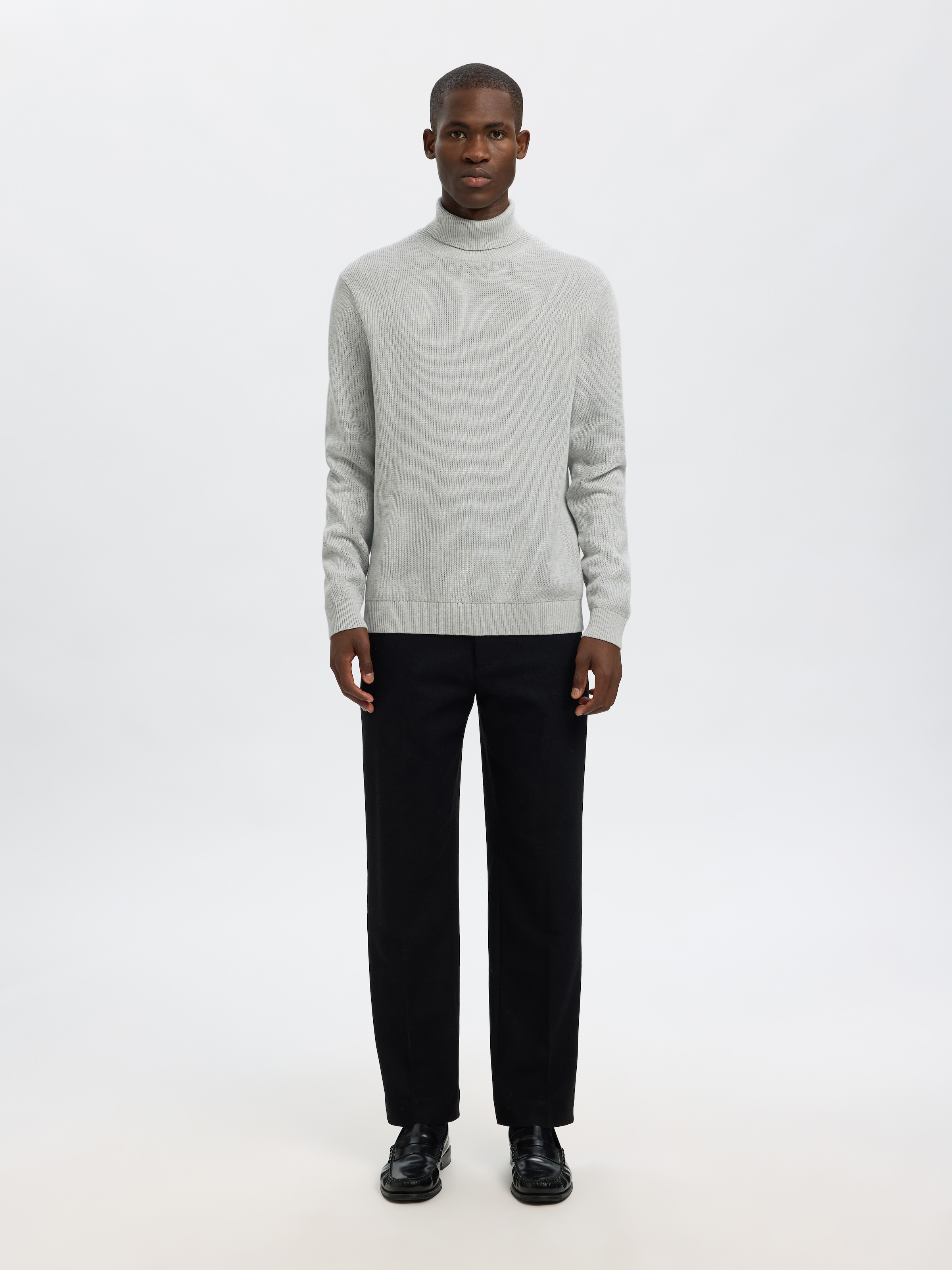 SELECTED Rollkragenpullover »SLHDANE LS KNIT STRUCTURE ROLL NECK NOOS«