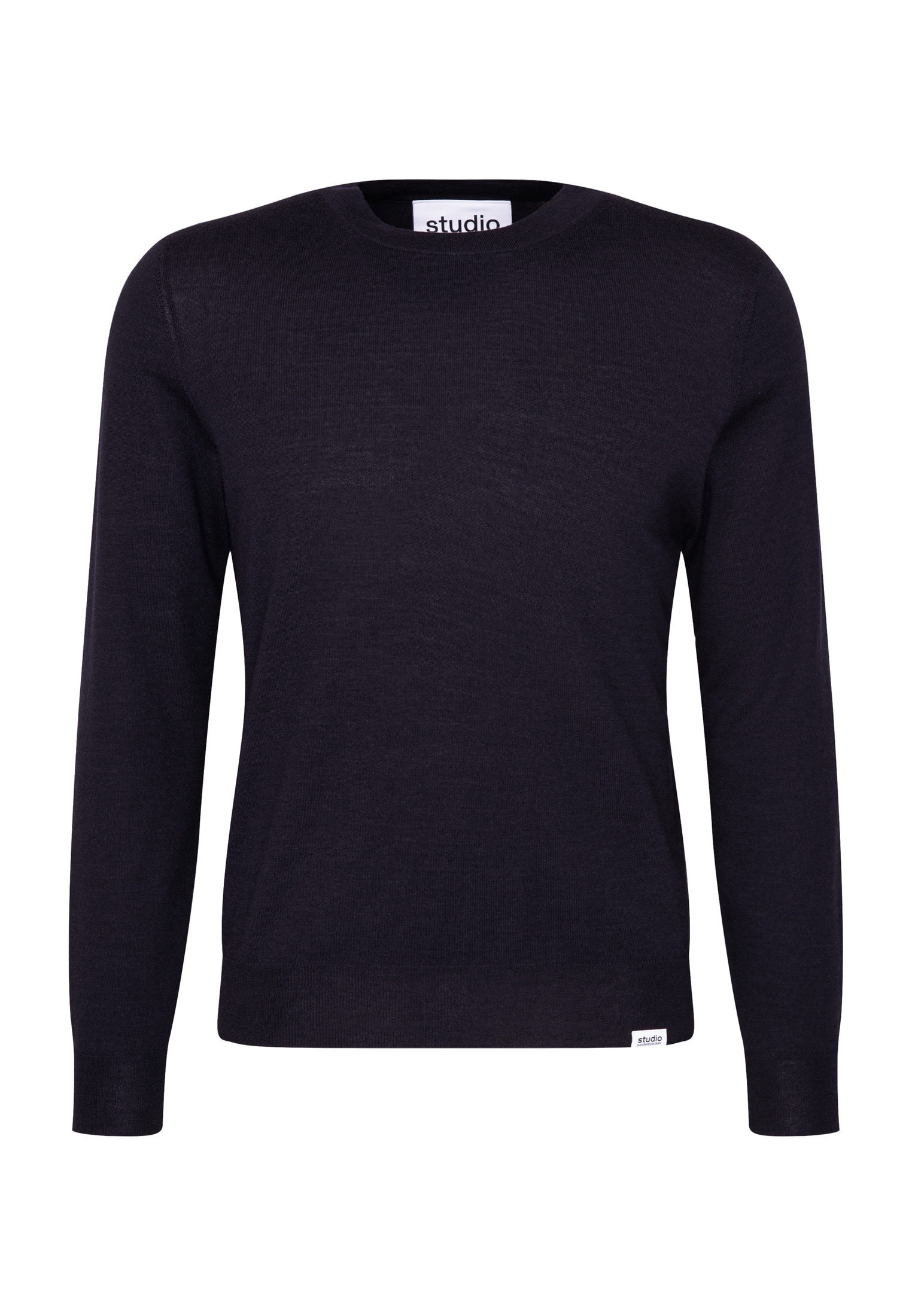 studio seidensticker Strickpullover, 1/1 Rundhals