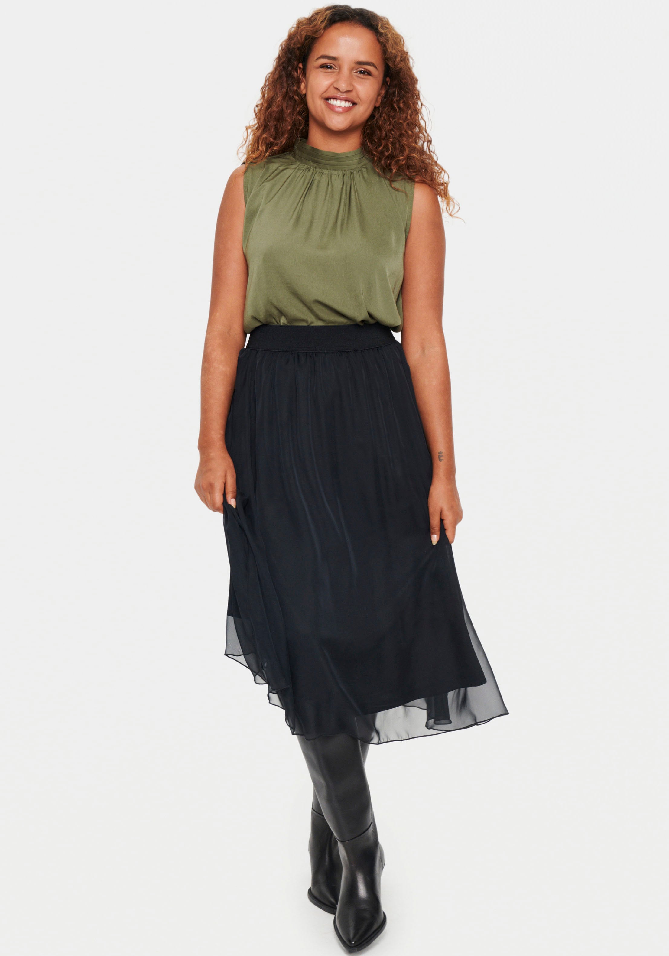 Saint Tropez Maxirock OTTO bestellen im Shop Online Skirt« »CoralSZ