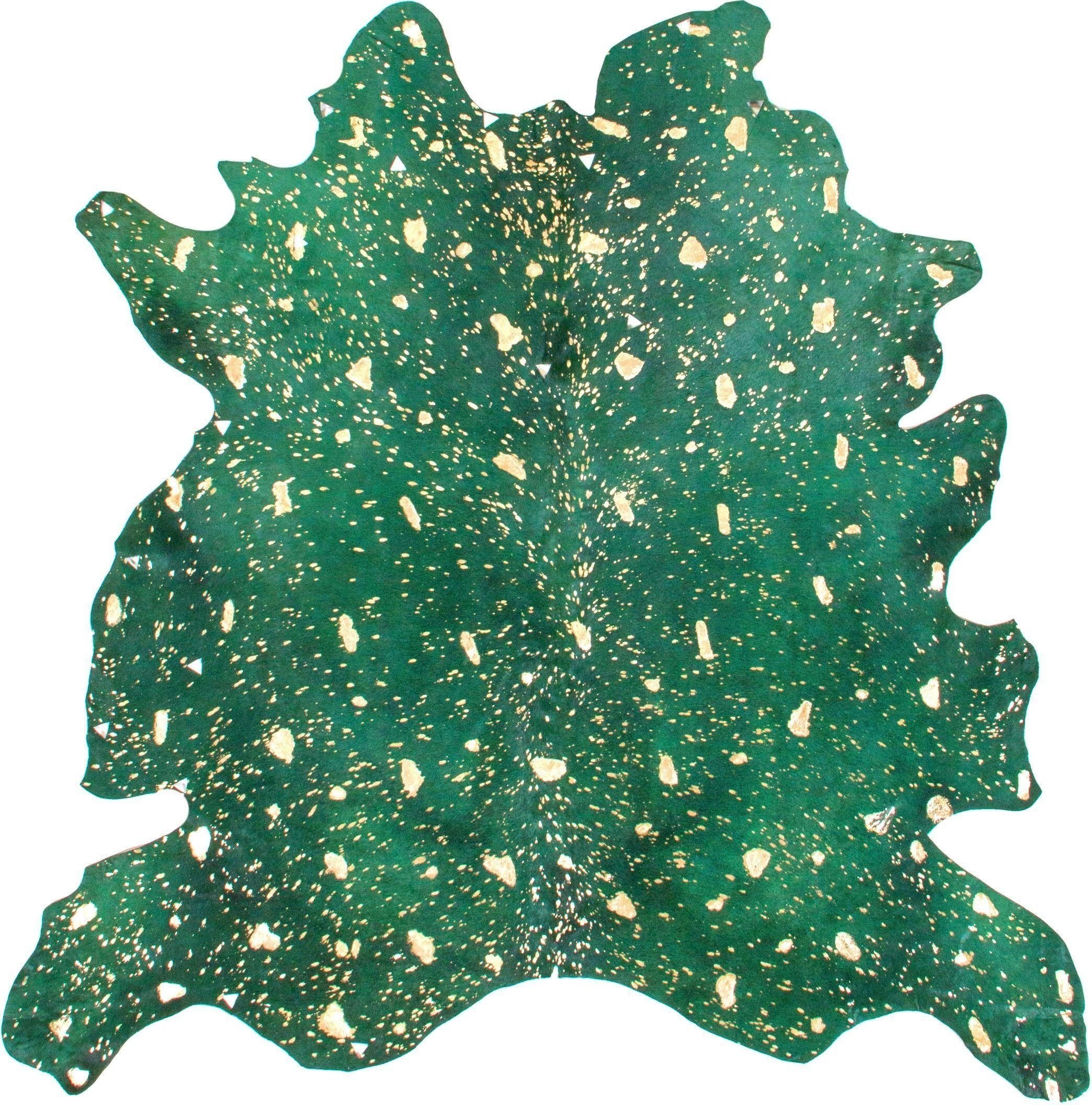 calo-deluxe Fellteppich »Toro 250« fellförmig 12 mm Höhe echtes Rinderfell, Wohnzimmer