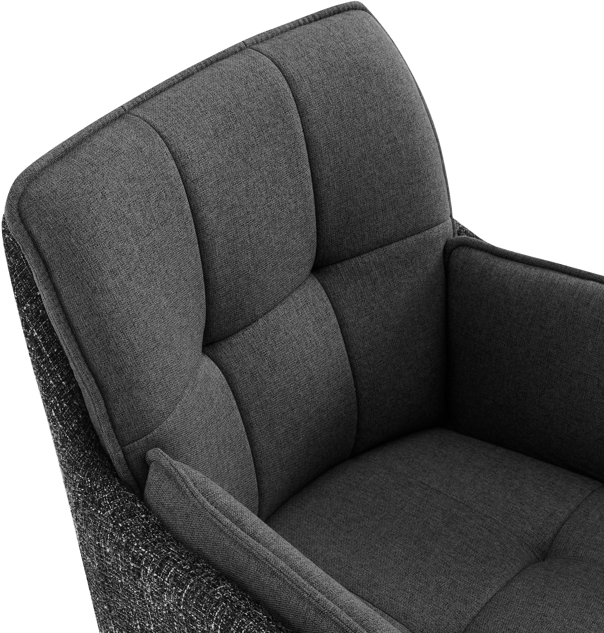 PLACES OF STYLE Esszimmerstuhl »Durham, TOPSELLER!, 1 Esszimmerstuhl in modernem Design, Sitz und Rücken gepolstert