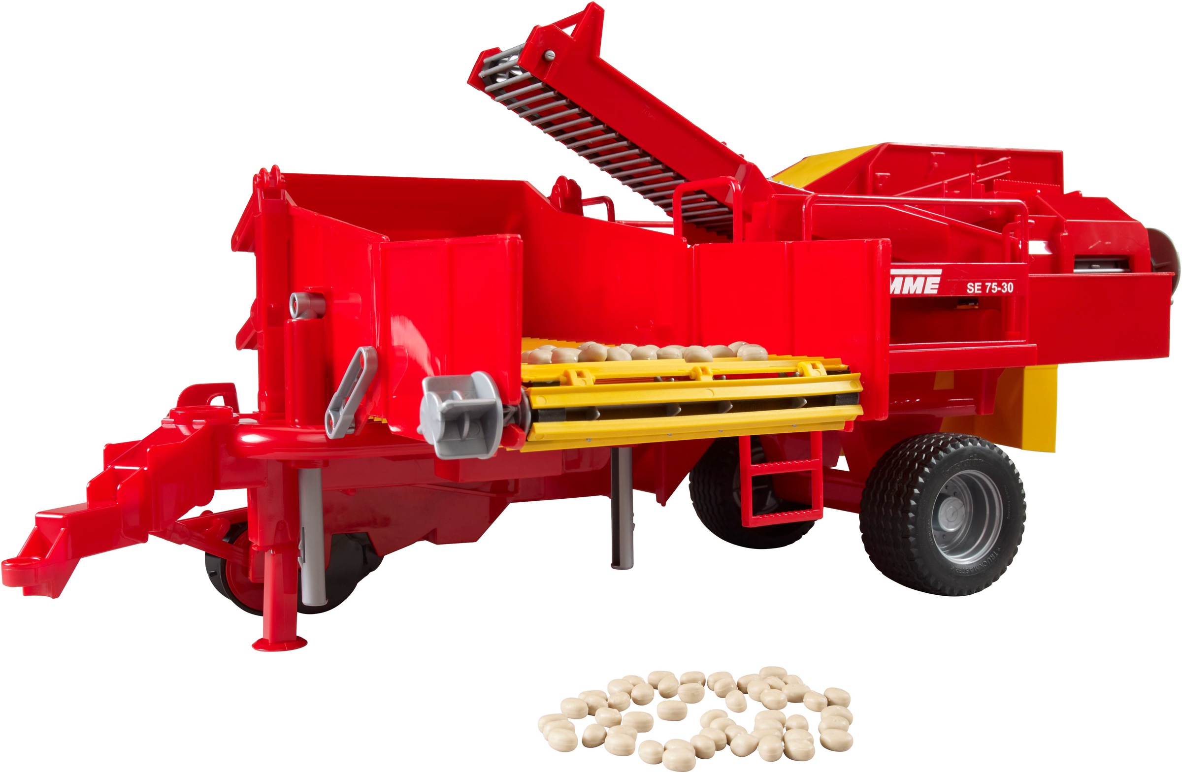Bruder® Spielzeug-Landmaschine »Kartoffel Vollernter 49 cm Grimme SE75 (02130)« Made in Europe