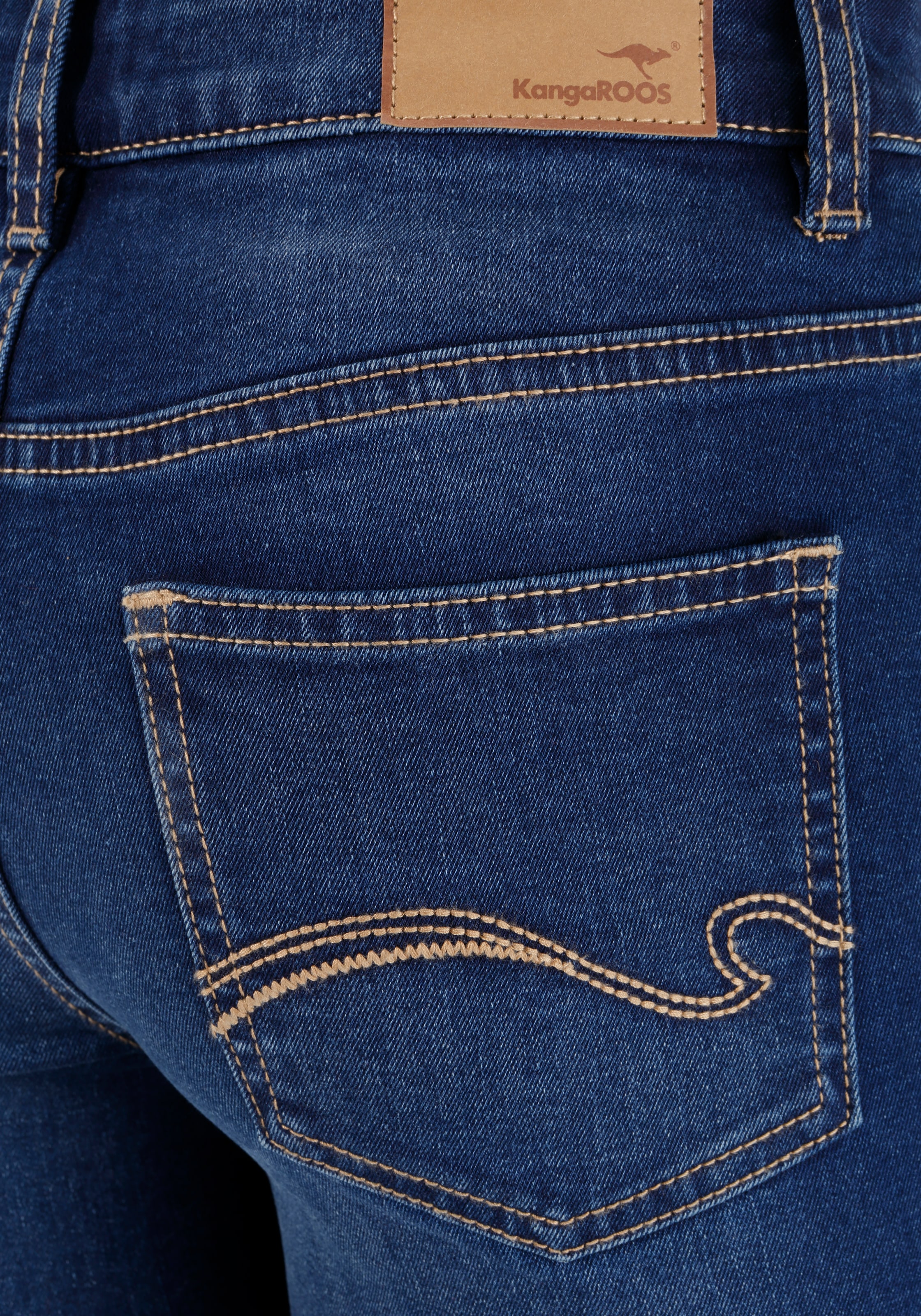 mit SKINNY bei used-Effekt 5-Pocket-Jeans RISE«, KangaROOS OTTO HIGH »SUPER