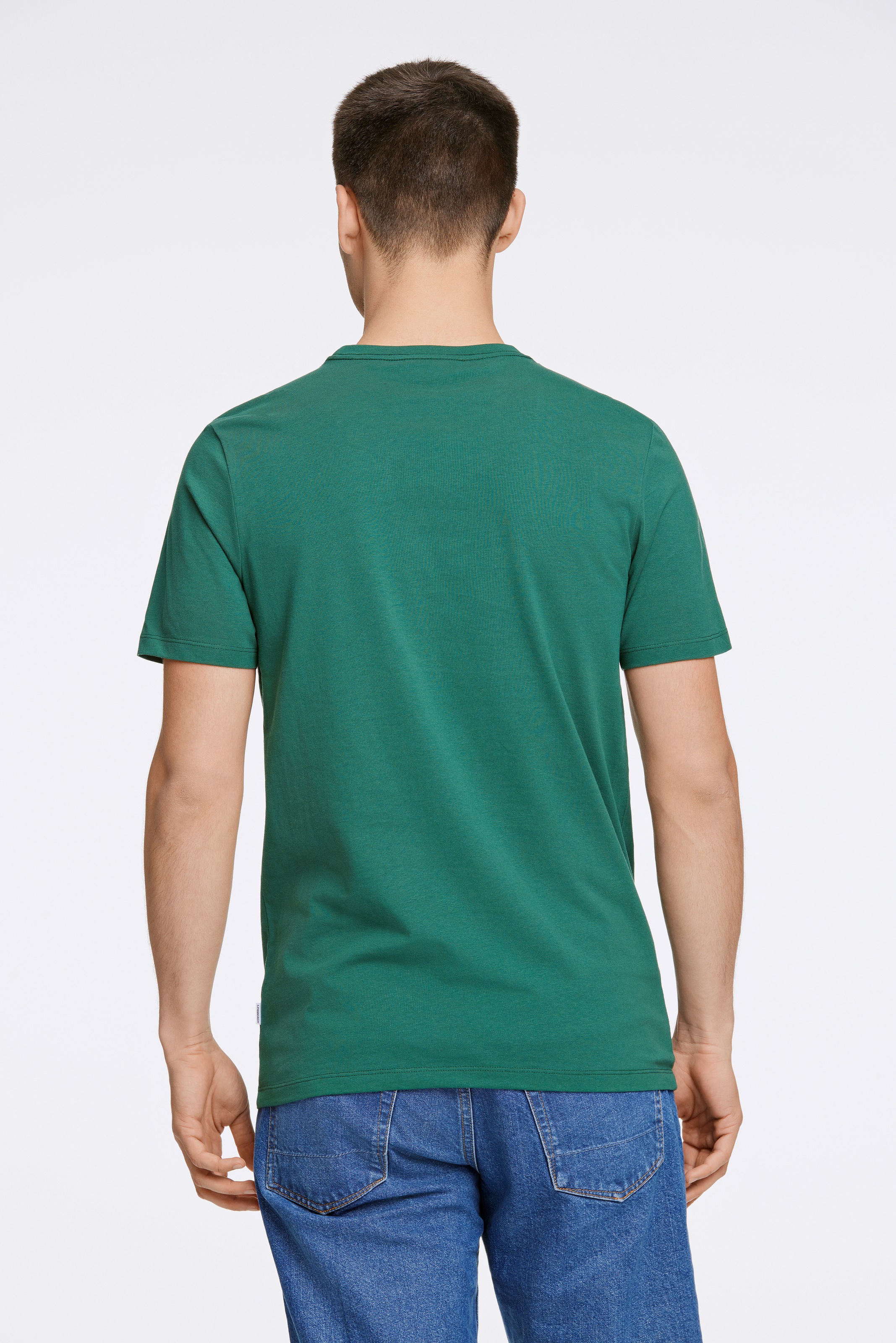 LINDBERGH T-Shirt, mit Logo und Rundhalsausschnitt