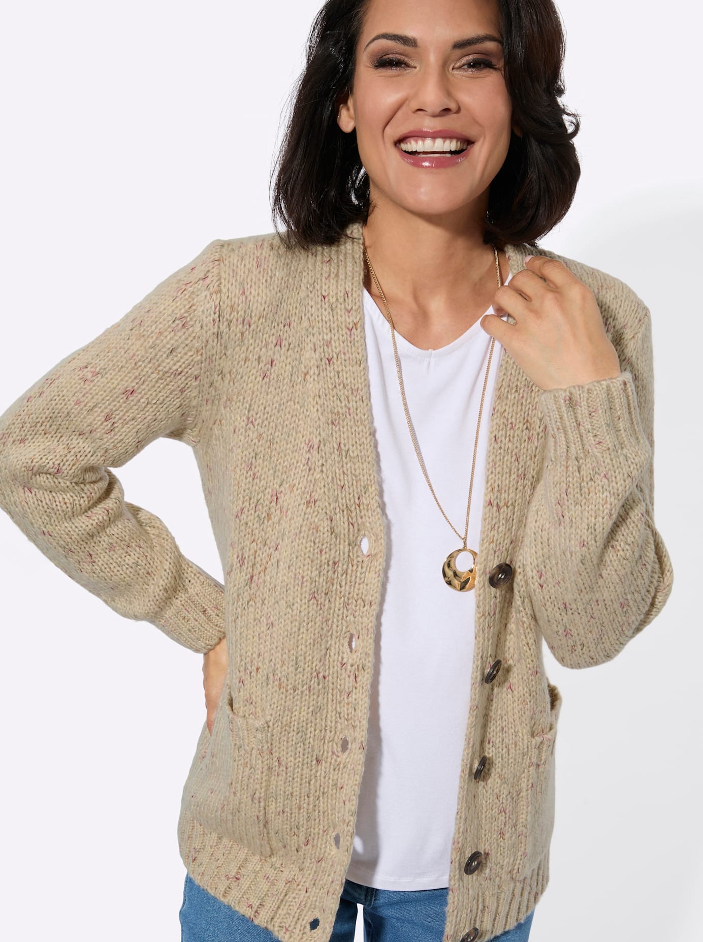 Casual Looks Strickjacke