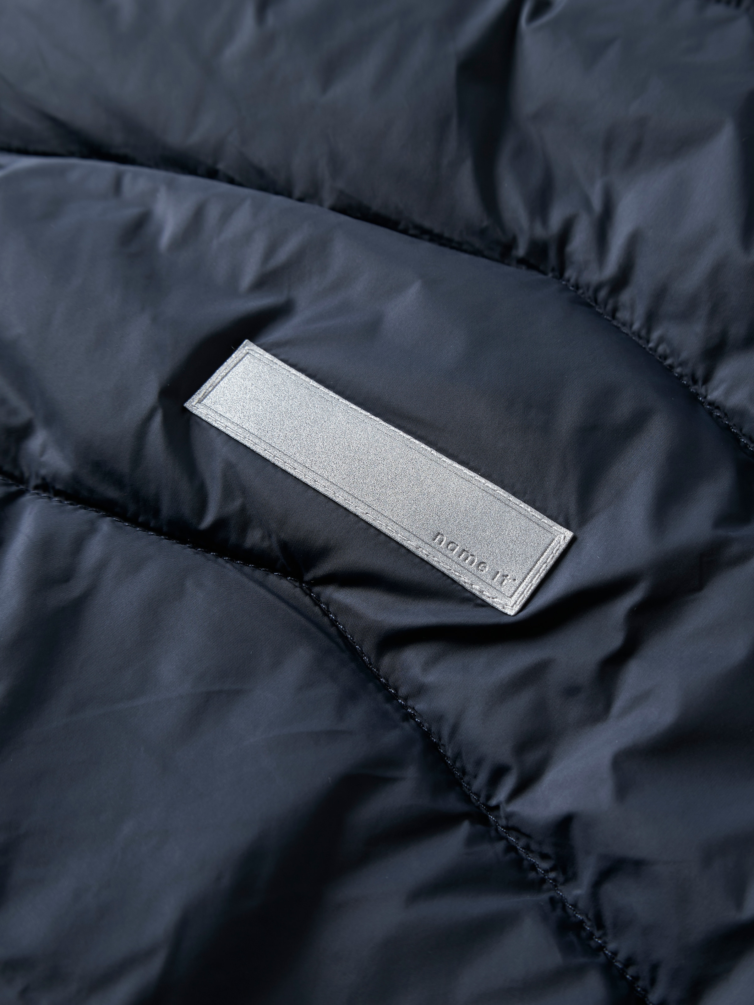 Name It Steppjacke »NKFMARBLE JACKET PB1« mit Kapuze Kunstfaser