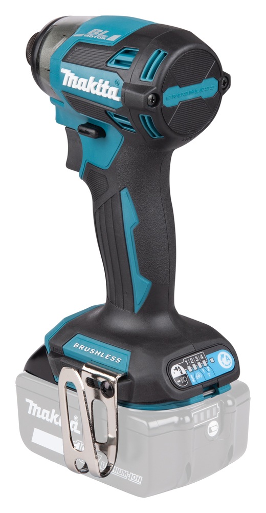 Makita Akku-Schlagschrauber »»DTD173 Z««, (Schlagschrauber mit vier Schraubmodi), Ohne Akku, ohne Ladegerät, 1/4", 0-3.800 min-1