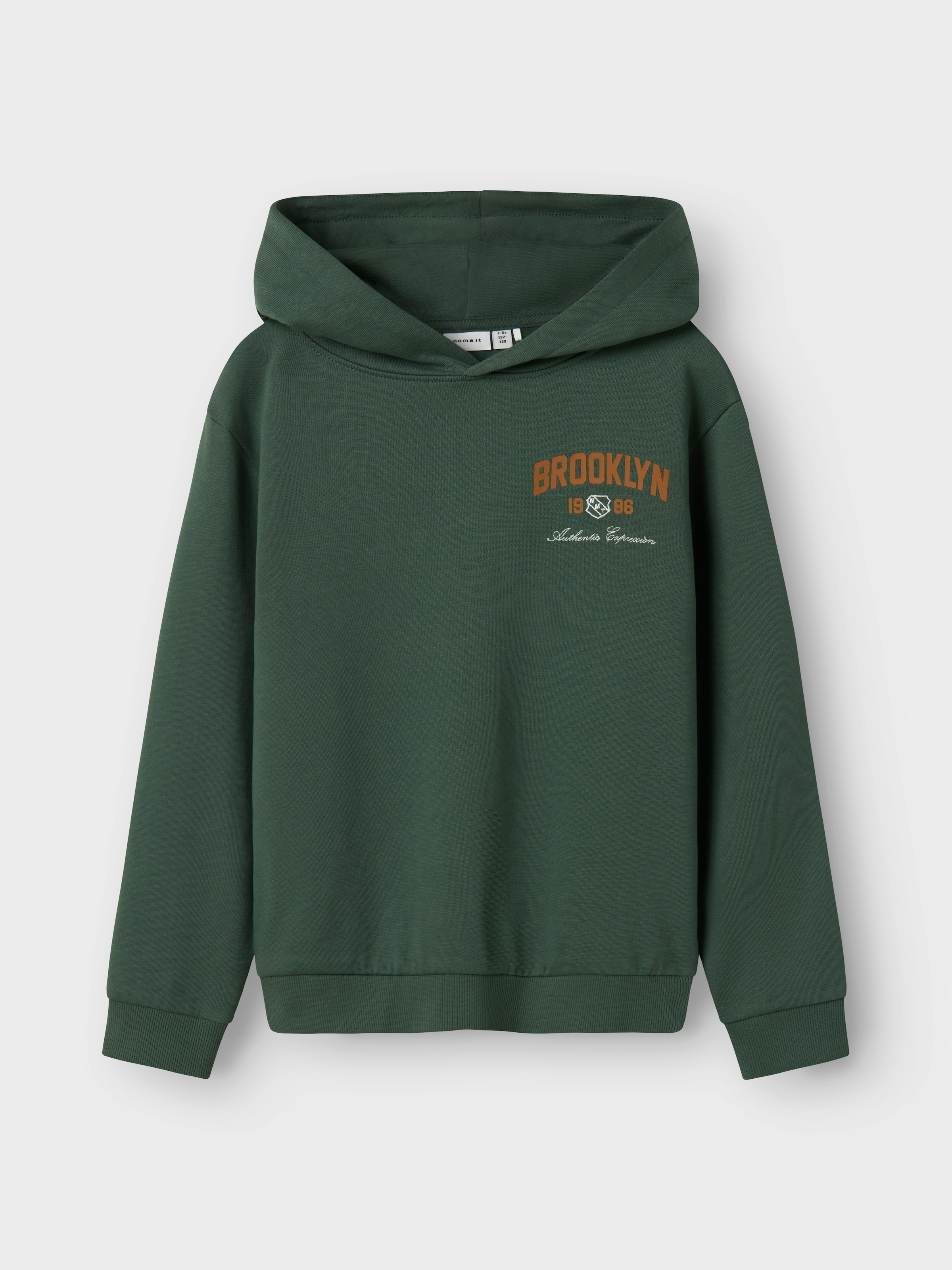 Name It Kapuzensweatshirt »NKMNEWI LS NREG SWEAT WH BRU«