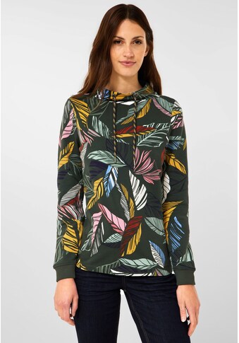 Cecil Sweatshirt, mit stylischem Blätterprint kaufen
