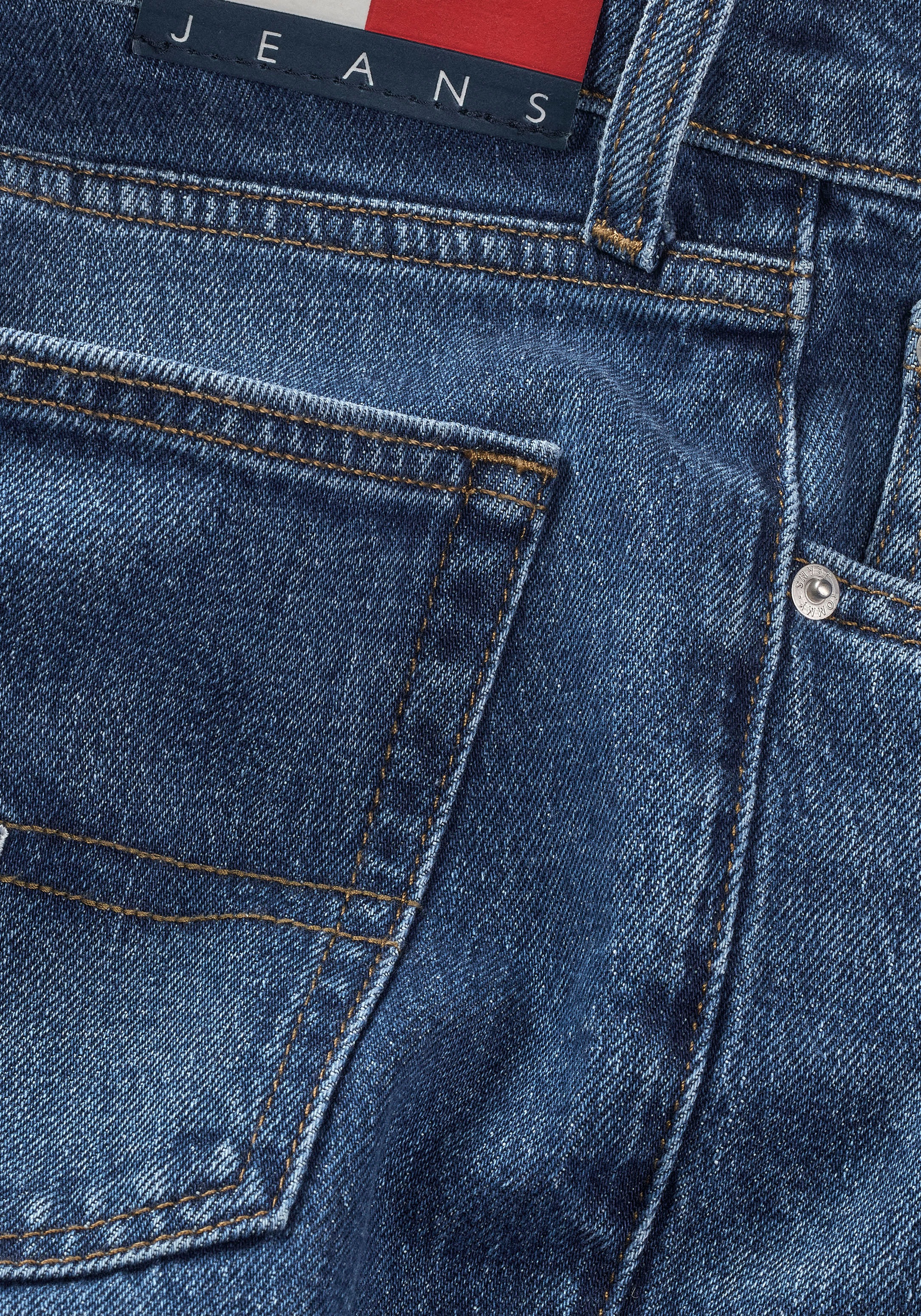 Tommy Jeans Slim-fit-Jeans »RYAN SLIM STRAIGHT«, mit Logoprägung