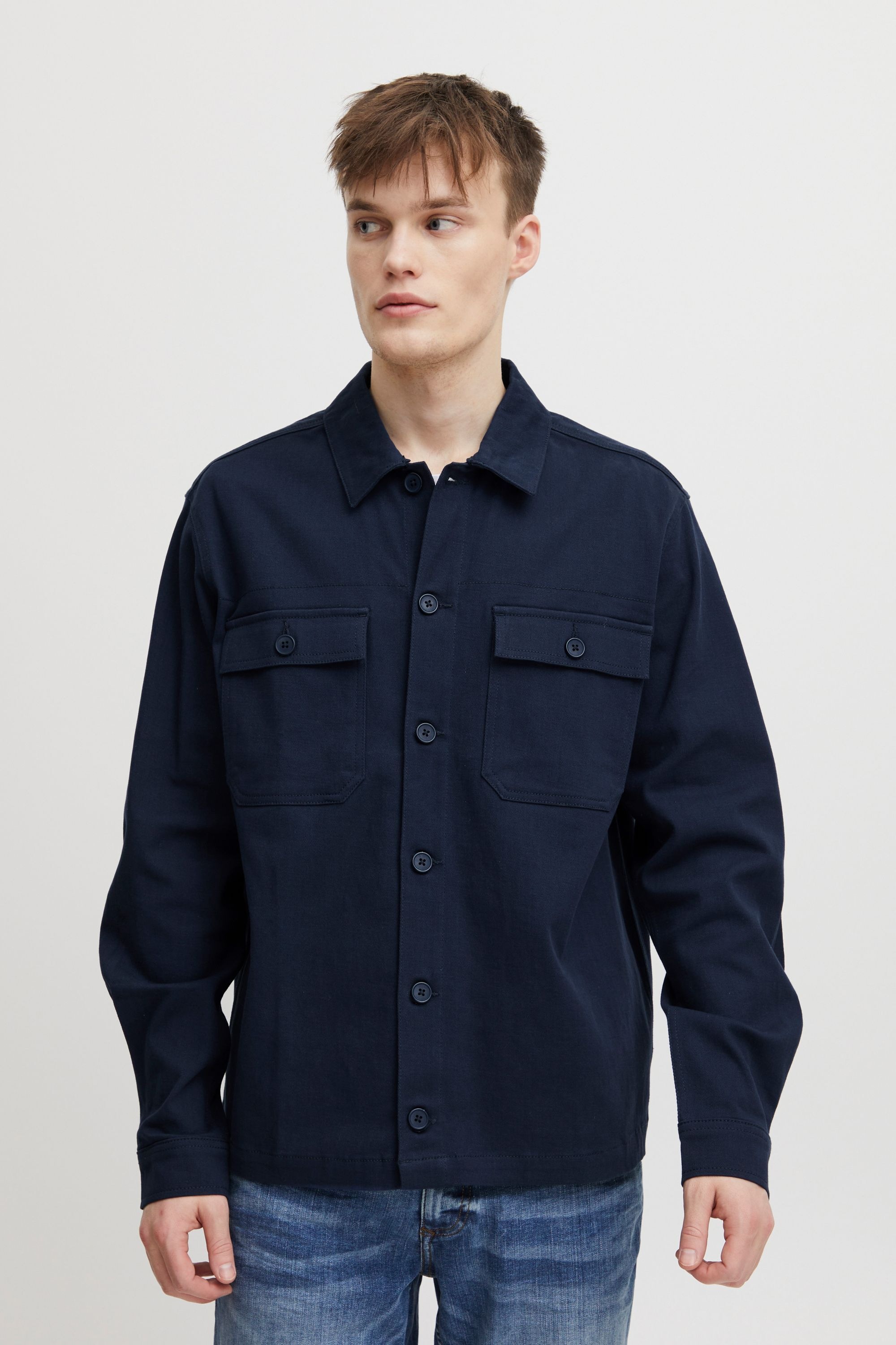 Blend Hemdjacke »Hemdjacke BHOvershirt«, ohne Kapuze