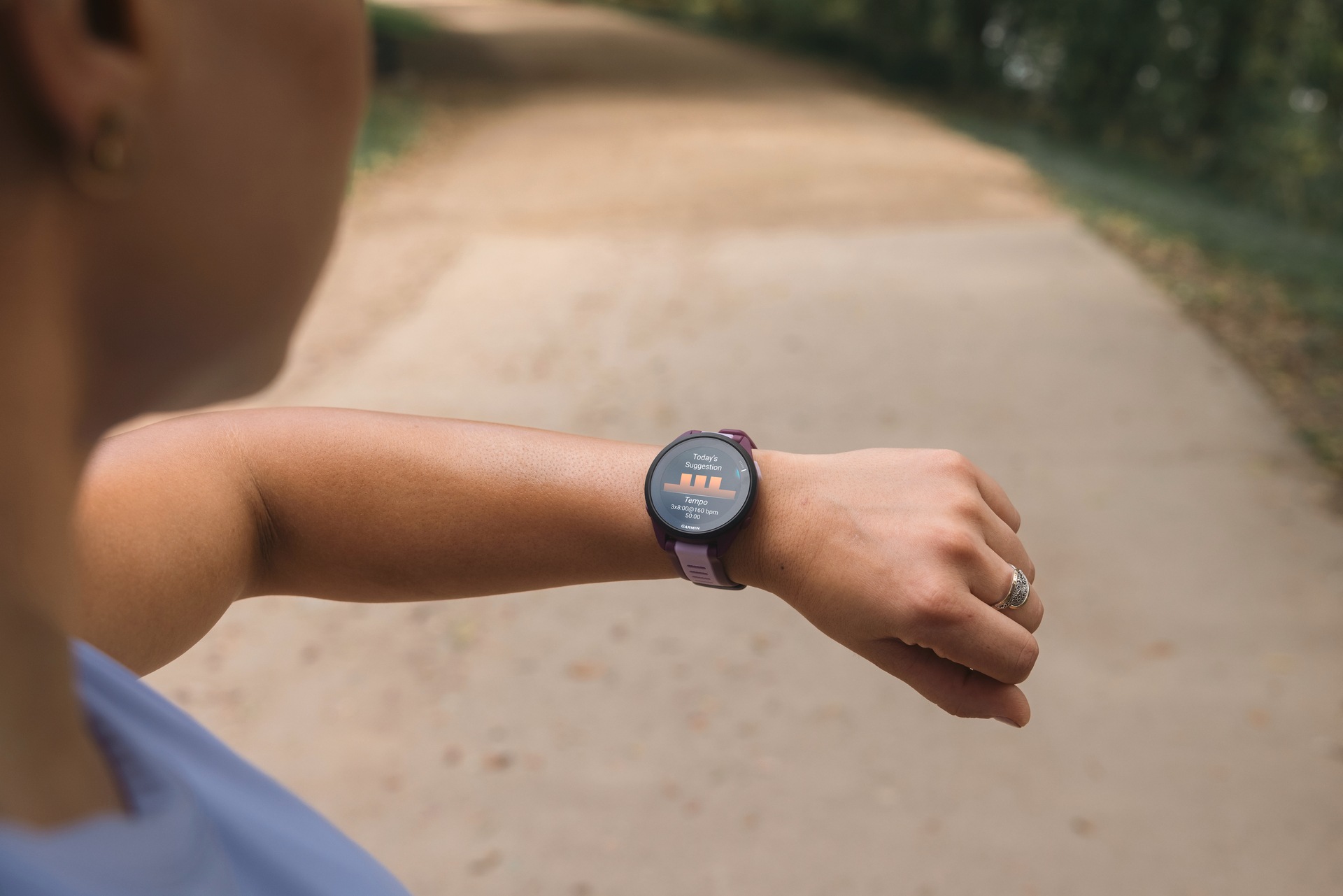 Garmin Smartwatch »Forerunner 165 Music«, (3,04 cm / 1,2 Zoll), 4 GB,)