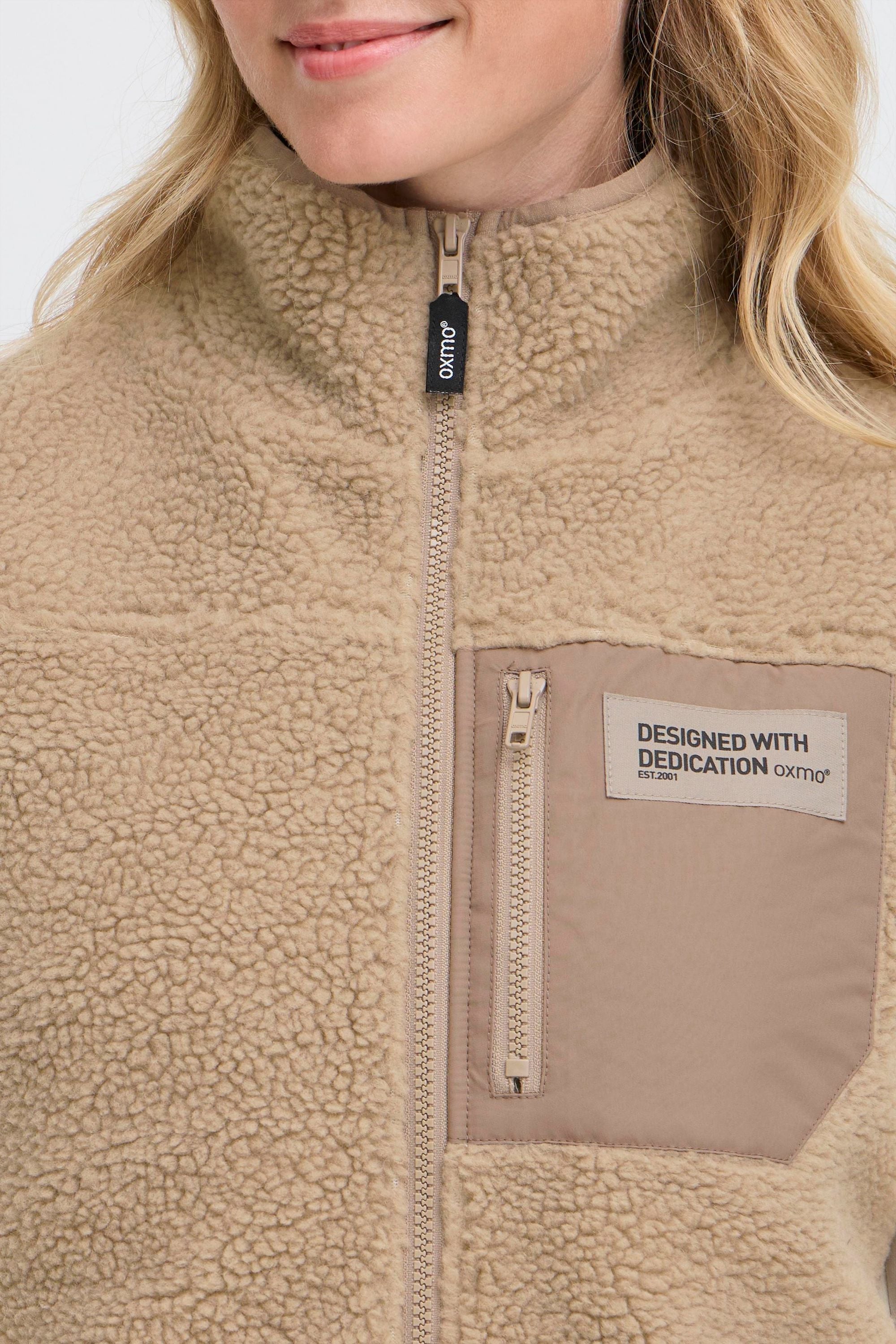 OXMO Plüschweste »Plüschweste OXABBY«