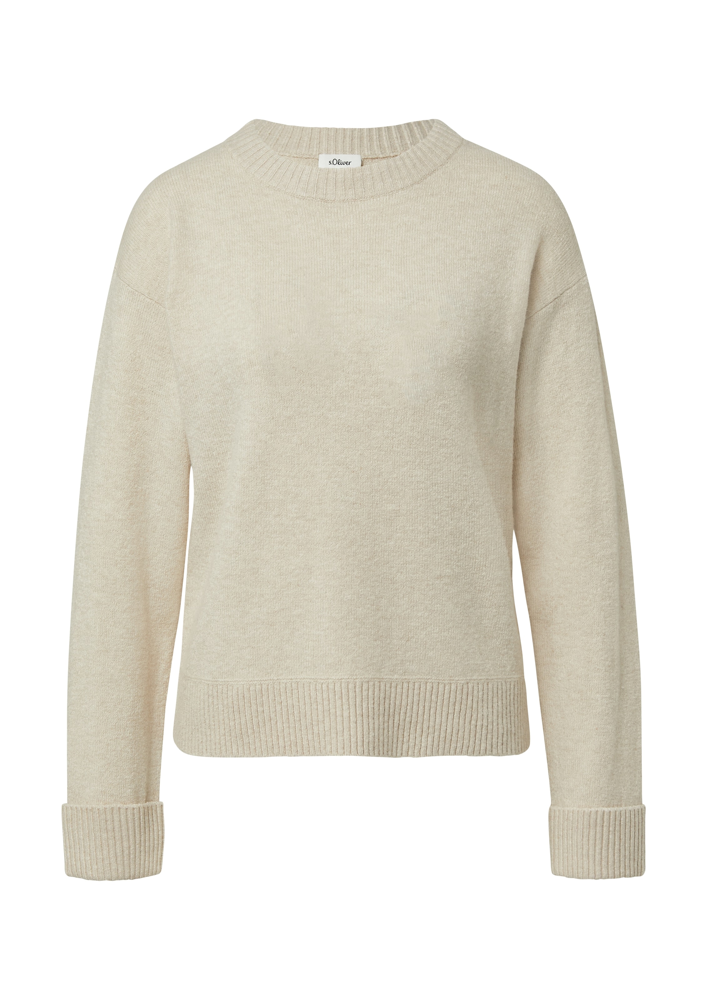 s.Oliver Strickpullover , mit Rundhals
