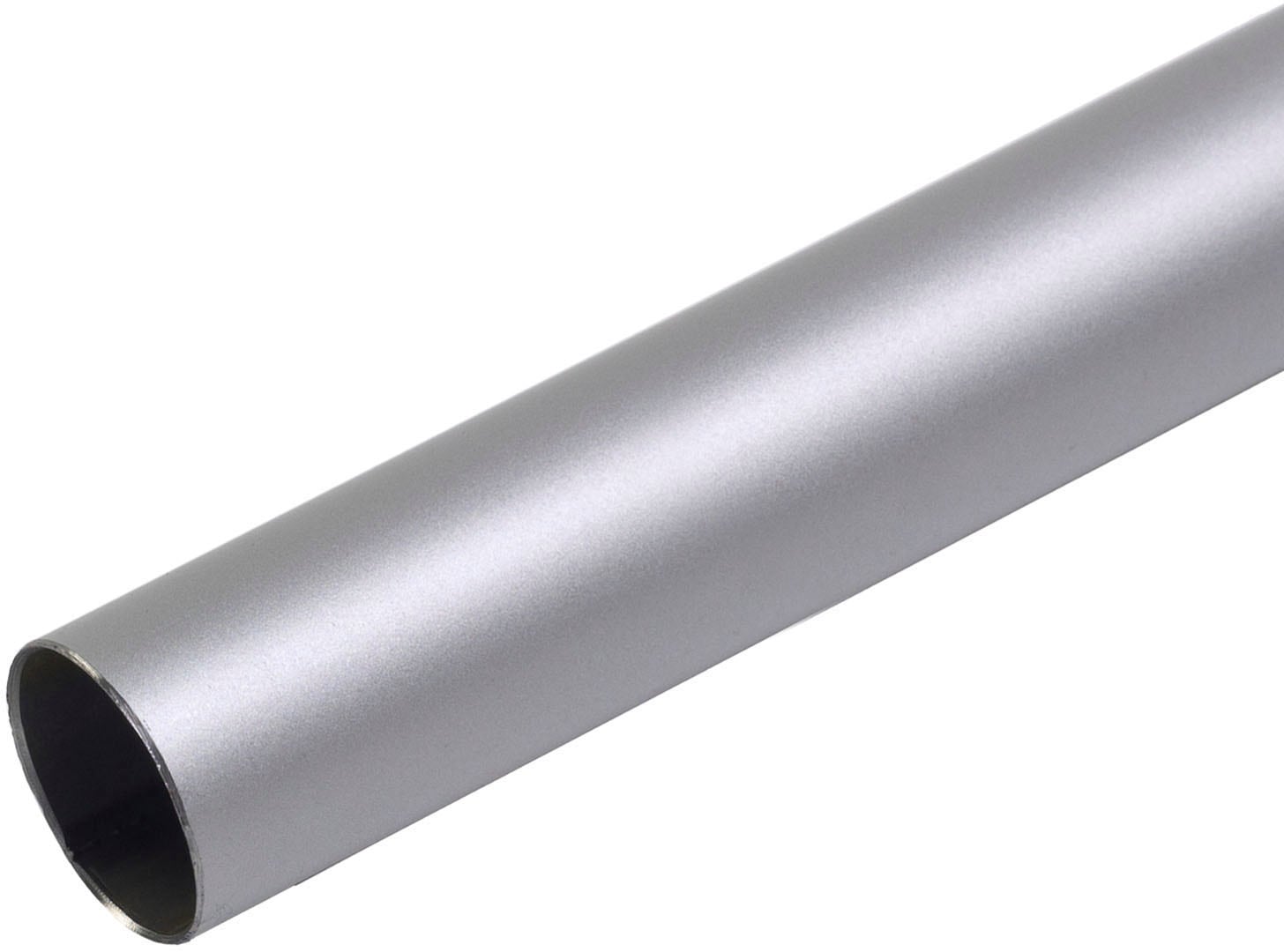 Liedeco Gardinenstange »Fertigstilgarnitur 20 mm Power Kugel mit Ring«, 1 läufig-läufig, Fixmaß, Gardinenstange Komplett