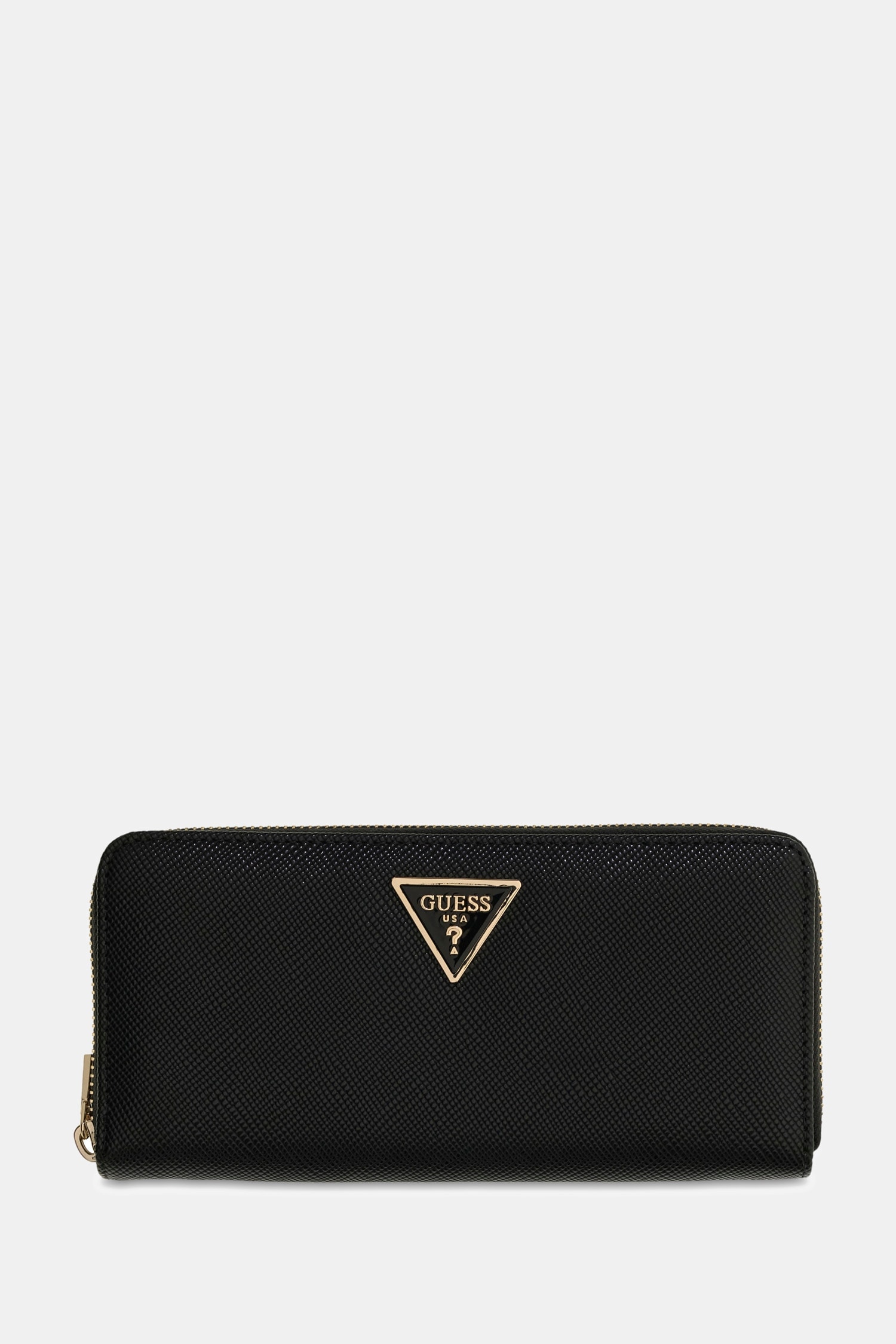 Guess Geldbörse »LAUREL II SLG LARGE ZIP AROUND« Damen Portemonnaie, Geldbeutel mit Reißverschluss-Rückfach