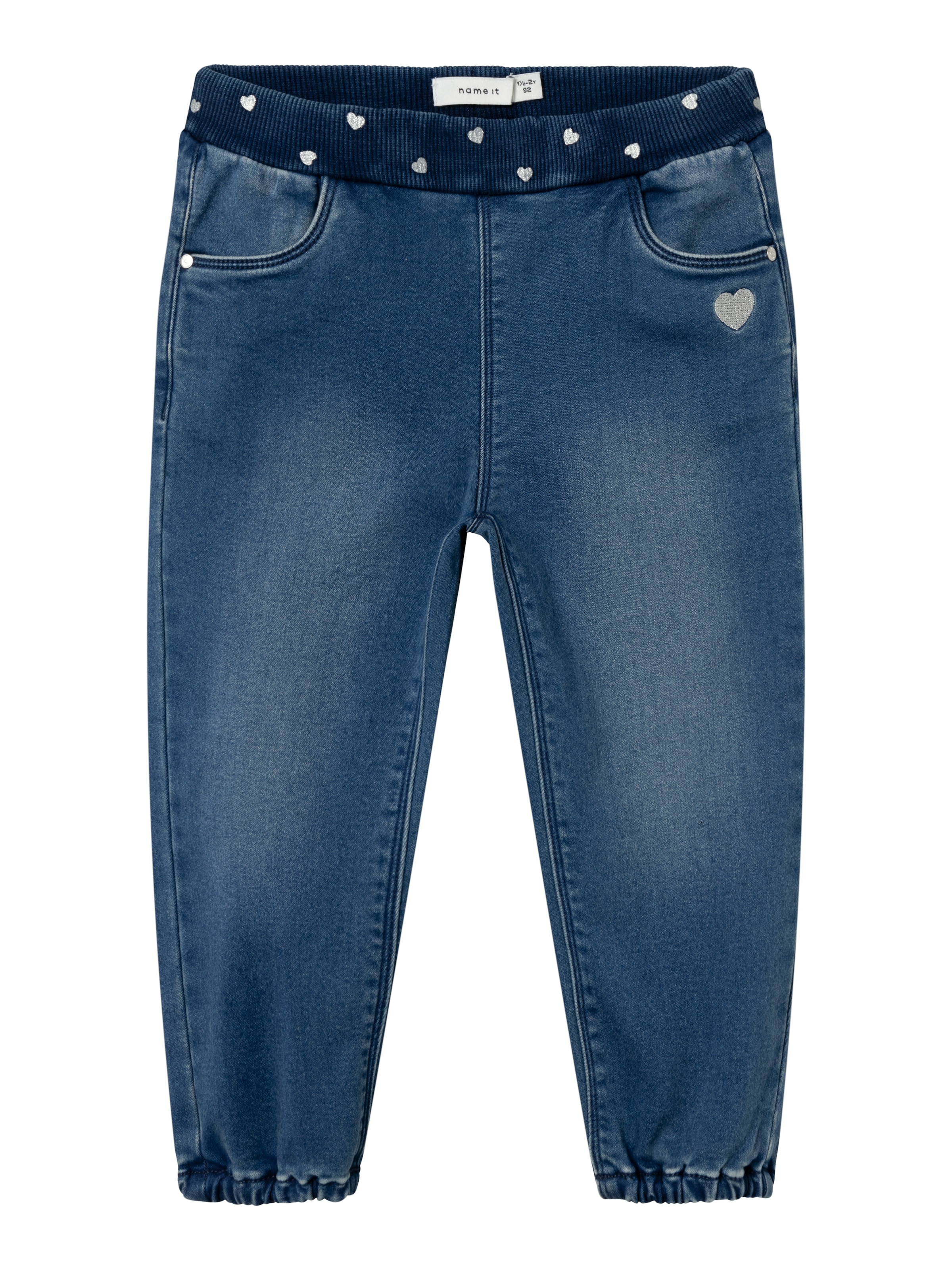 Name It Schlupfjeans »NMFBELLA ROUND FLEECE JEANS 6427-AN O«