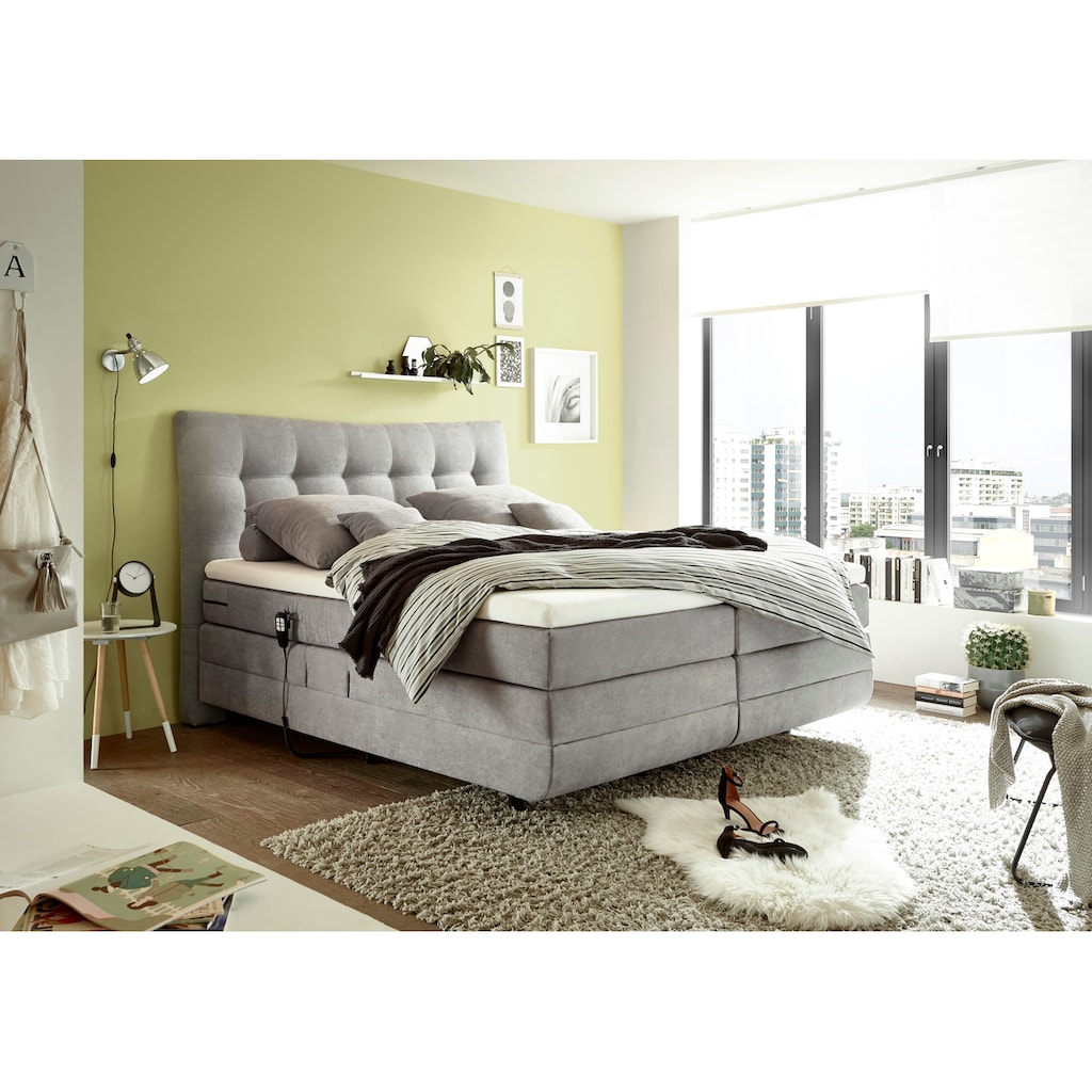 ED EXCITING DESIGN Boxspringbett »Malibu«