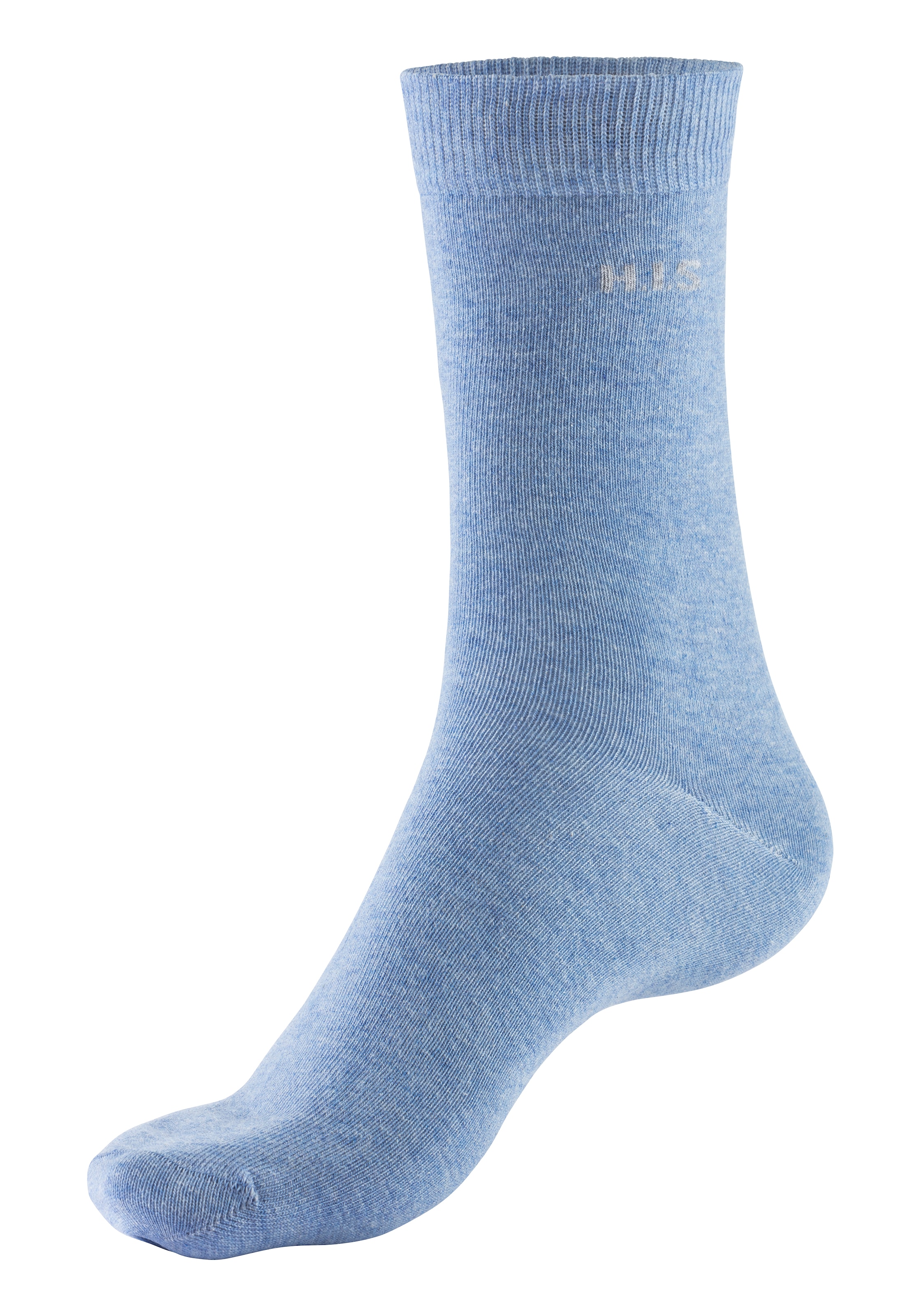 H.I.S Socken, (Packung, 10 Paar), mit farbigem Innenbund