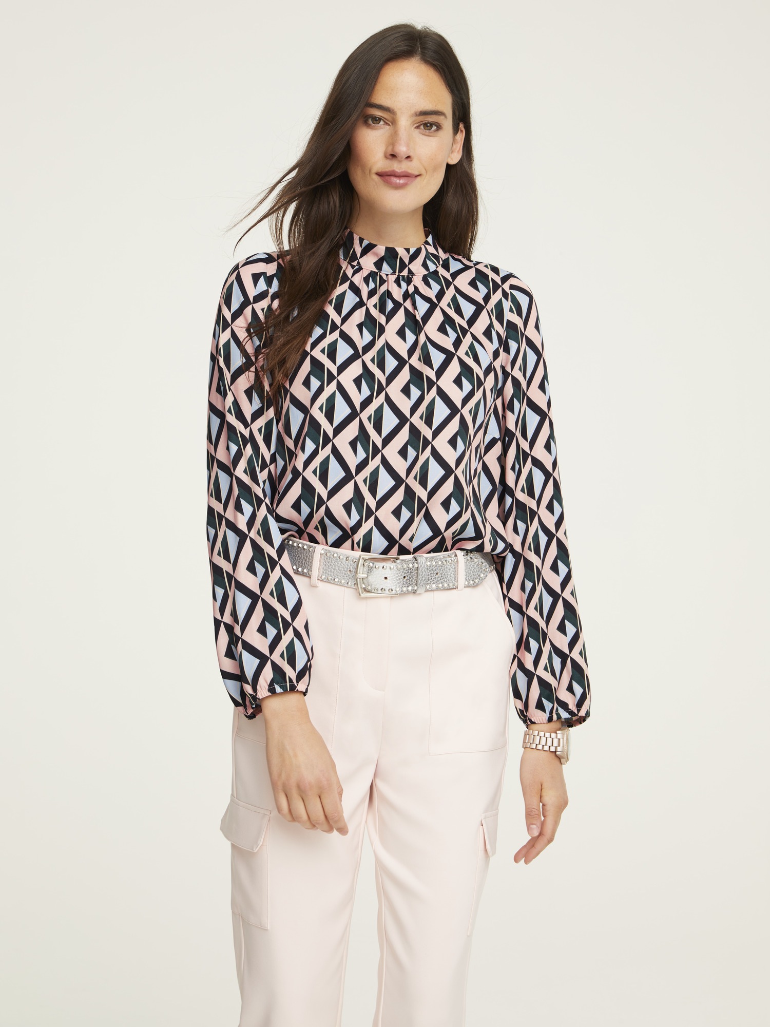 RICK CARDONA by Heine Druckbluse, mit graphischem Druck