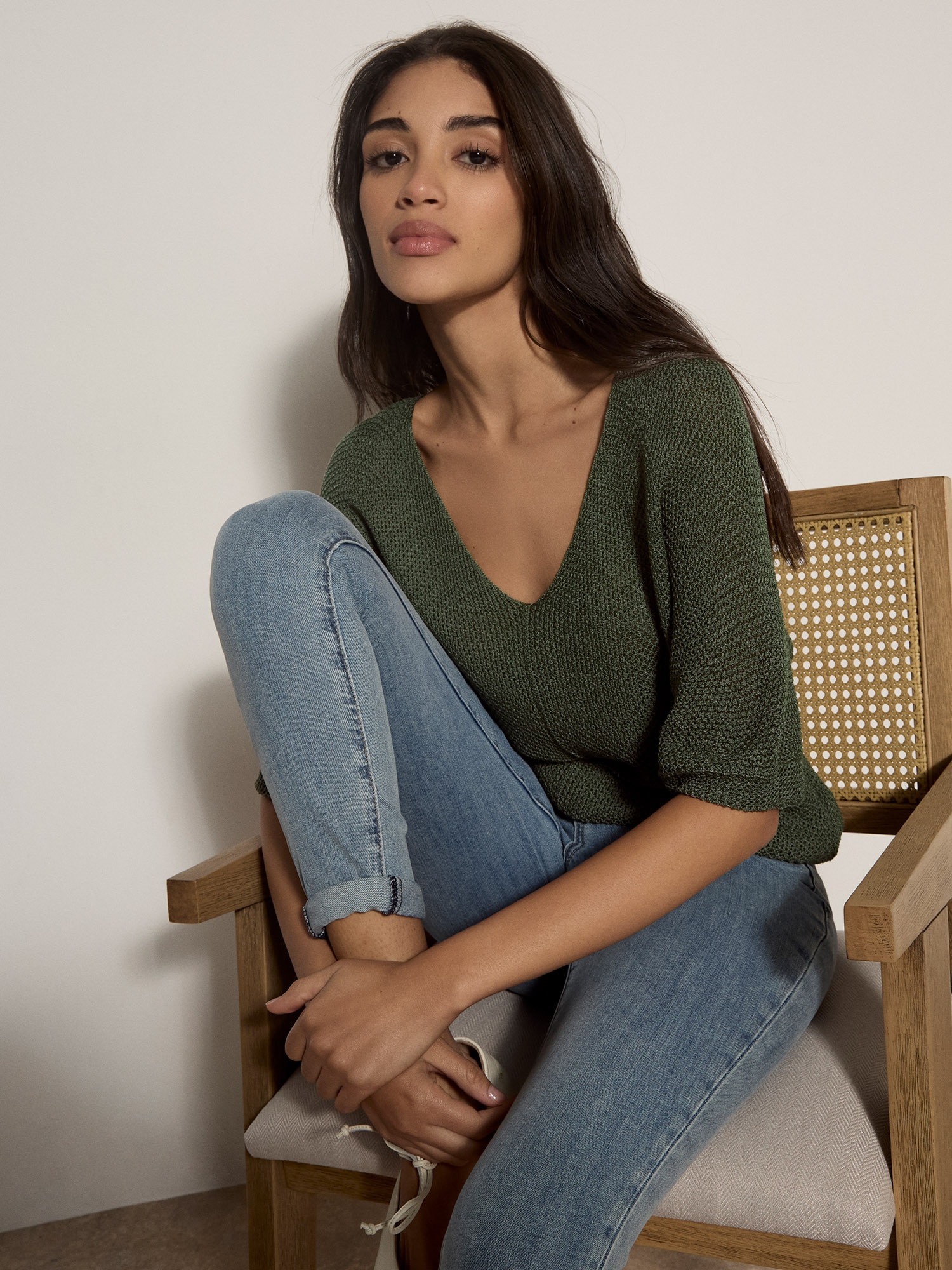 Apricot Strickpullover »Pullover« mit Asymmetrie