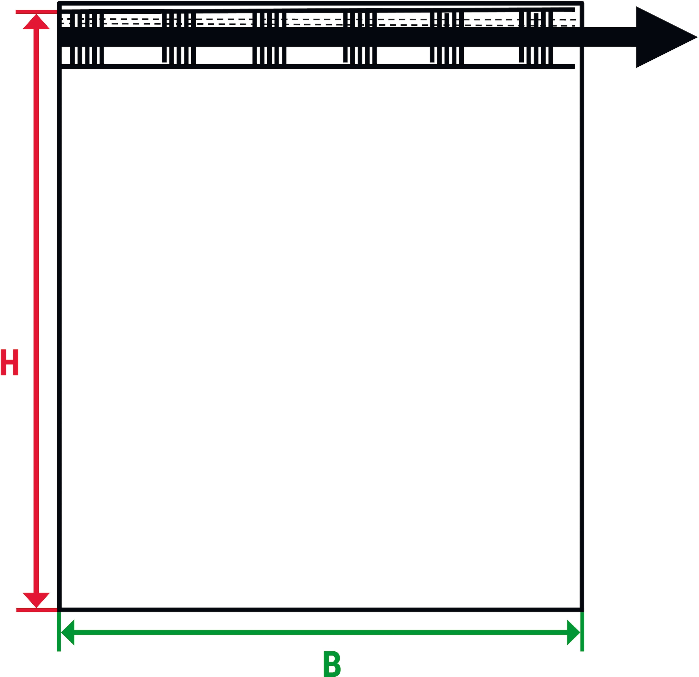 Neutex for you! Vorhang »Allure«, (1 St.), HxB: 245x140, Schal mit verdeckten Schlaufen