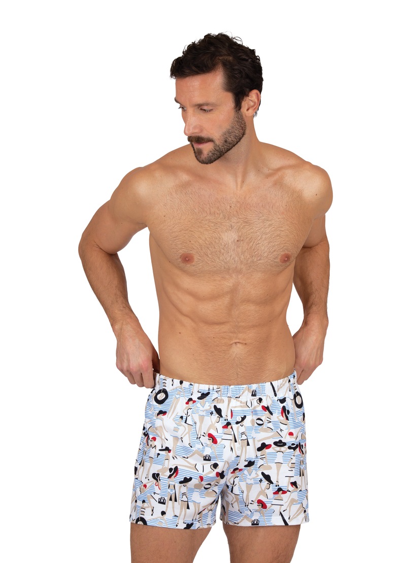 Trigema Boxer, mit sommerlichem Muster