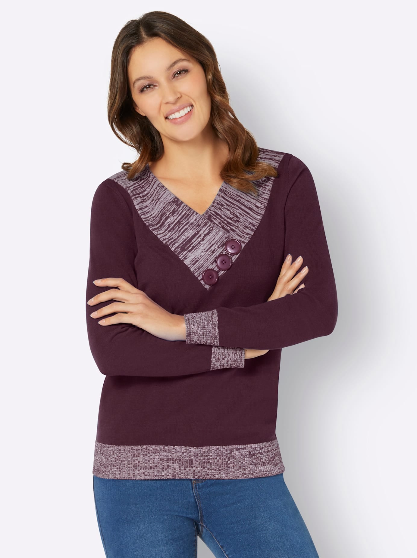 Classic Basics Strickpullover »Langarm-Pullover«